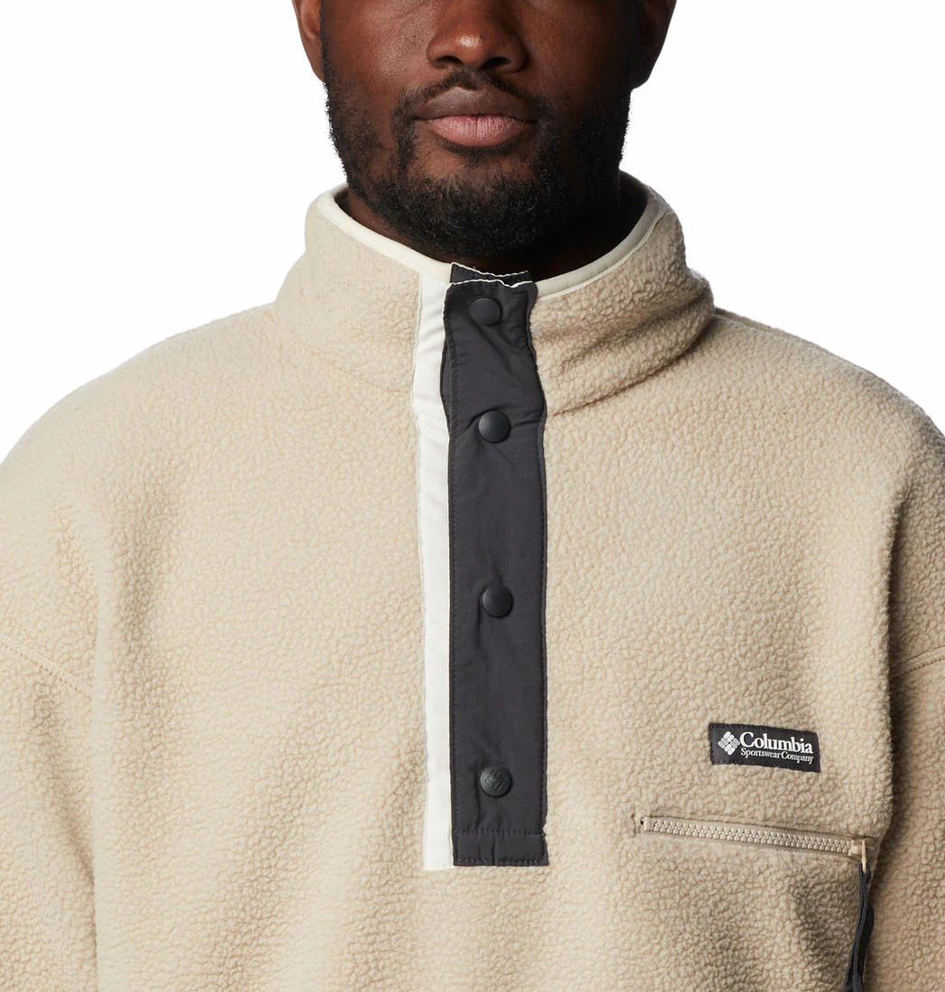 Columbia Men Brown Helvetia Half Snap Fleece - Image 3