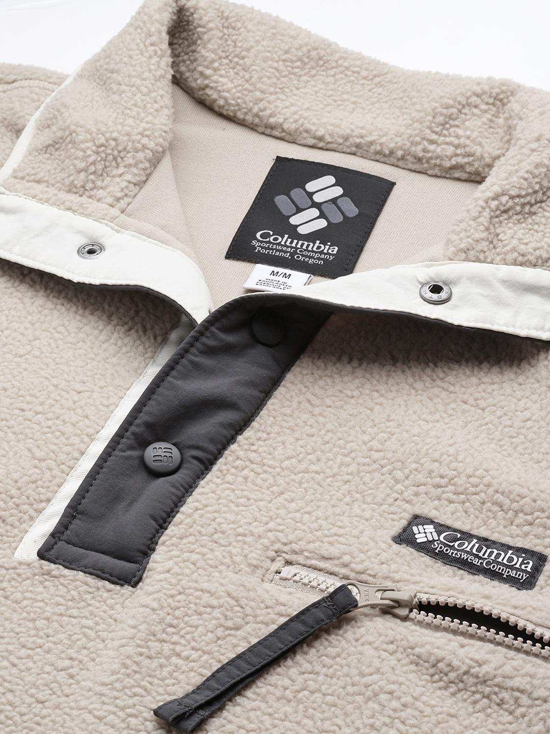 Columbia Men Brown Helvetia Half Snap Fleece - Image 6