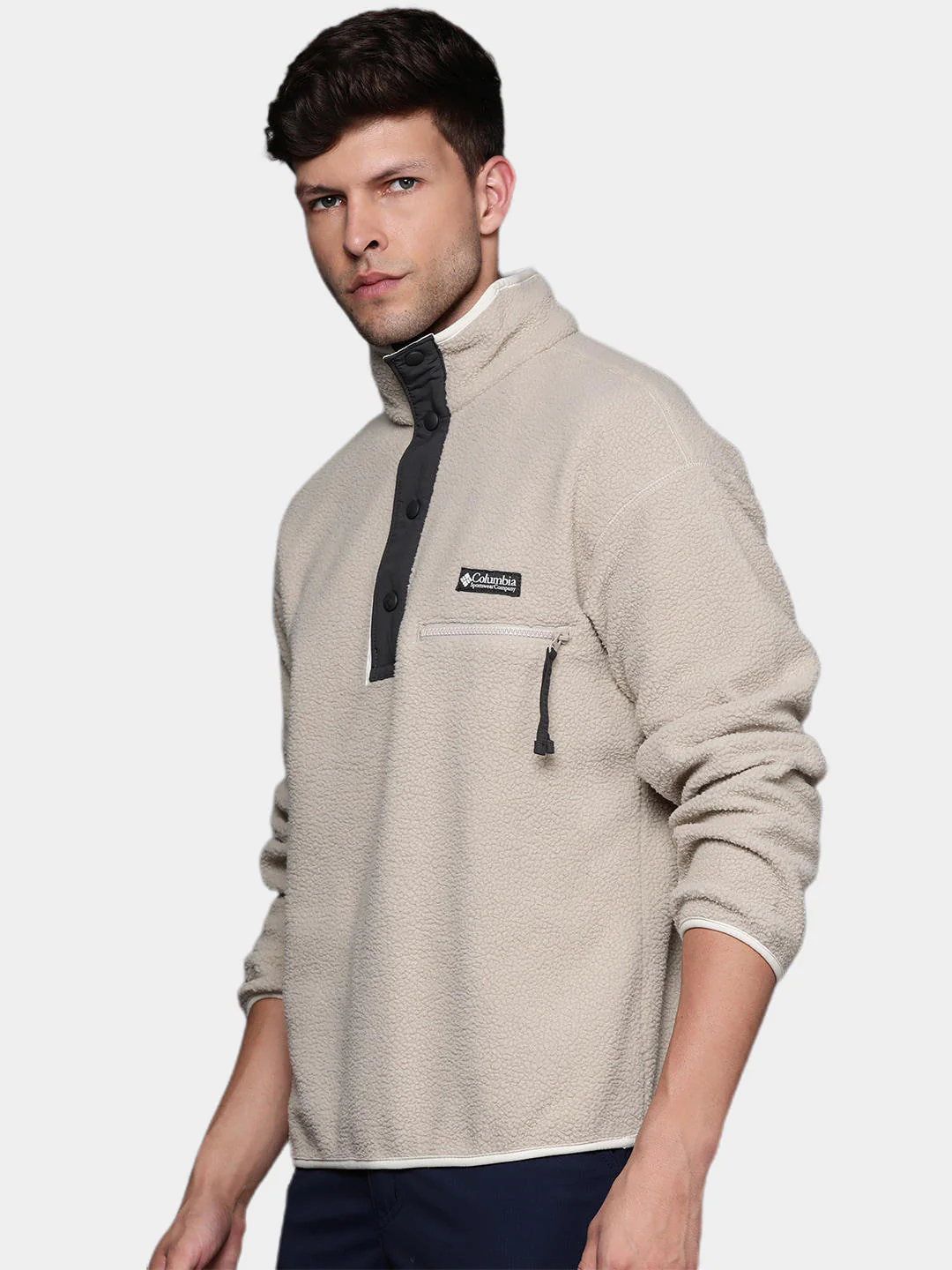 Columbia Men Brown Helvetia Half Snap Fleece - Image 8