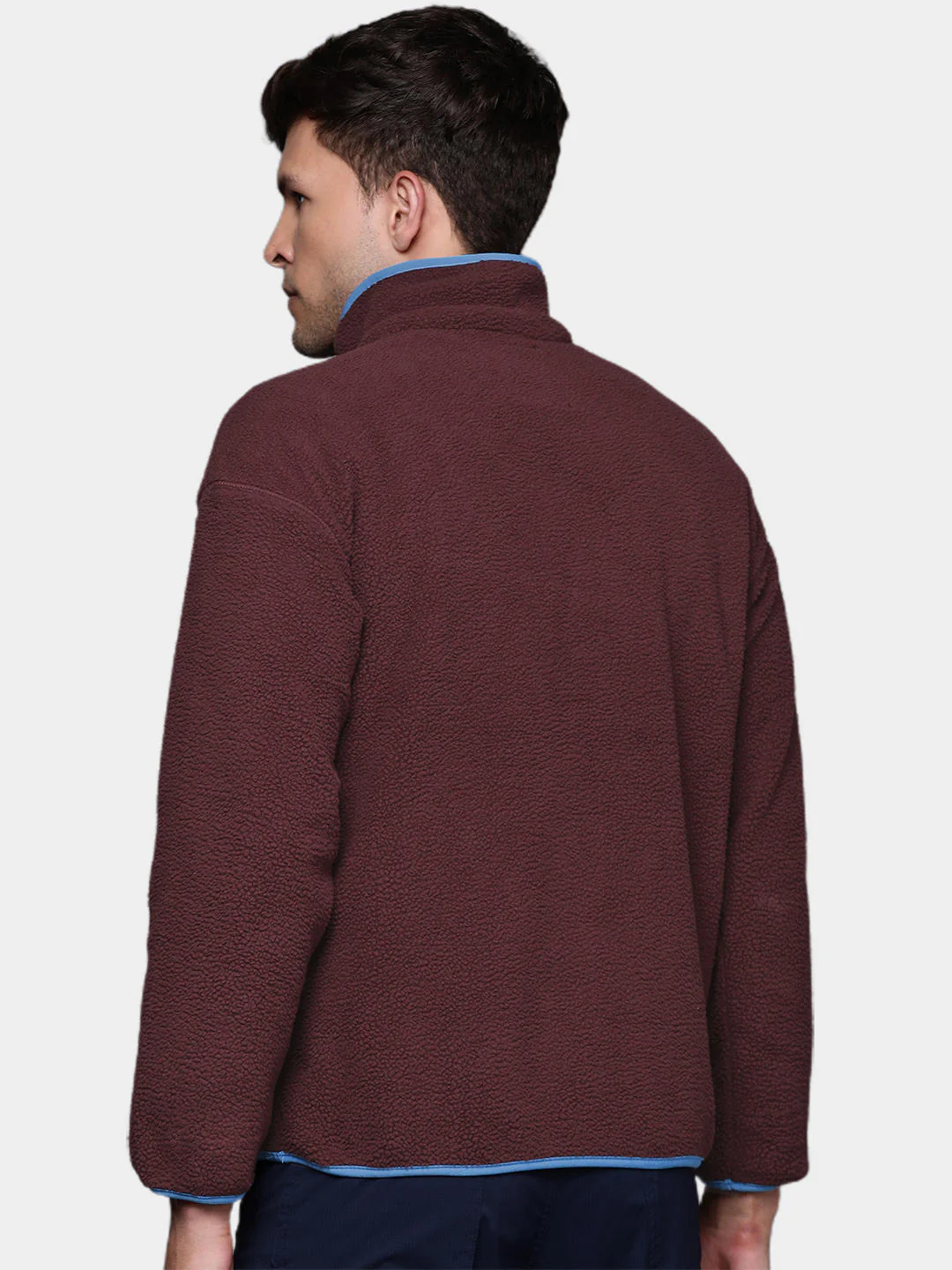 Columbia Men Maroon Helvetia Half Snap Fleece - Image 10