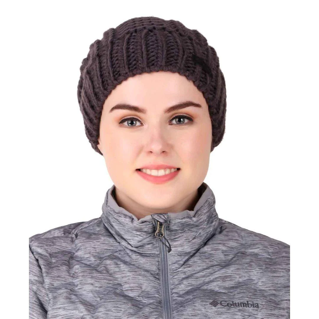 Columbia Women Grey Hideaway Haven Slouchy Beanie - Image 4
