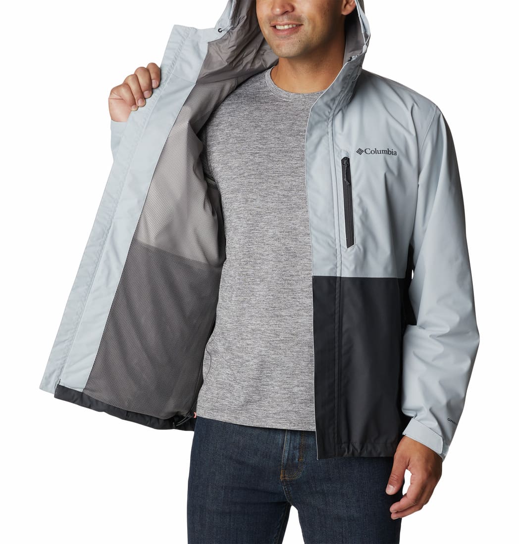 Columbia Men Grey Hikebound Jacket Waterproof - Image 6