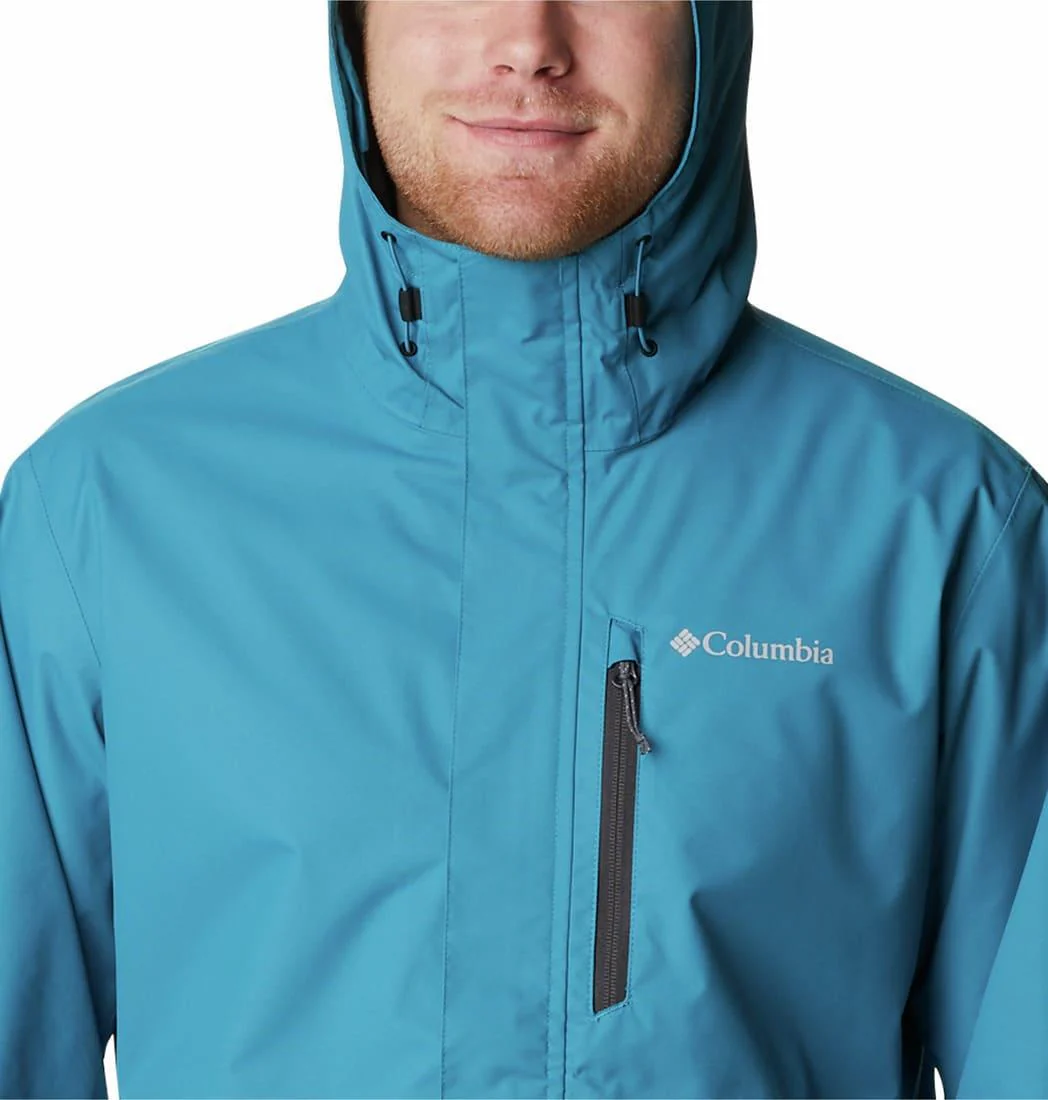 Columbia Men Blue Hikebound Jacket Waterproof - Image 7