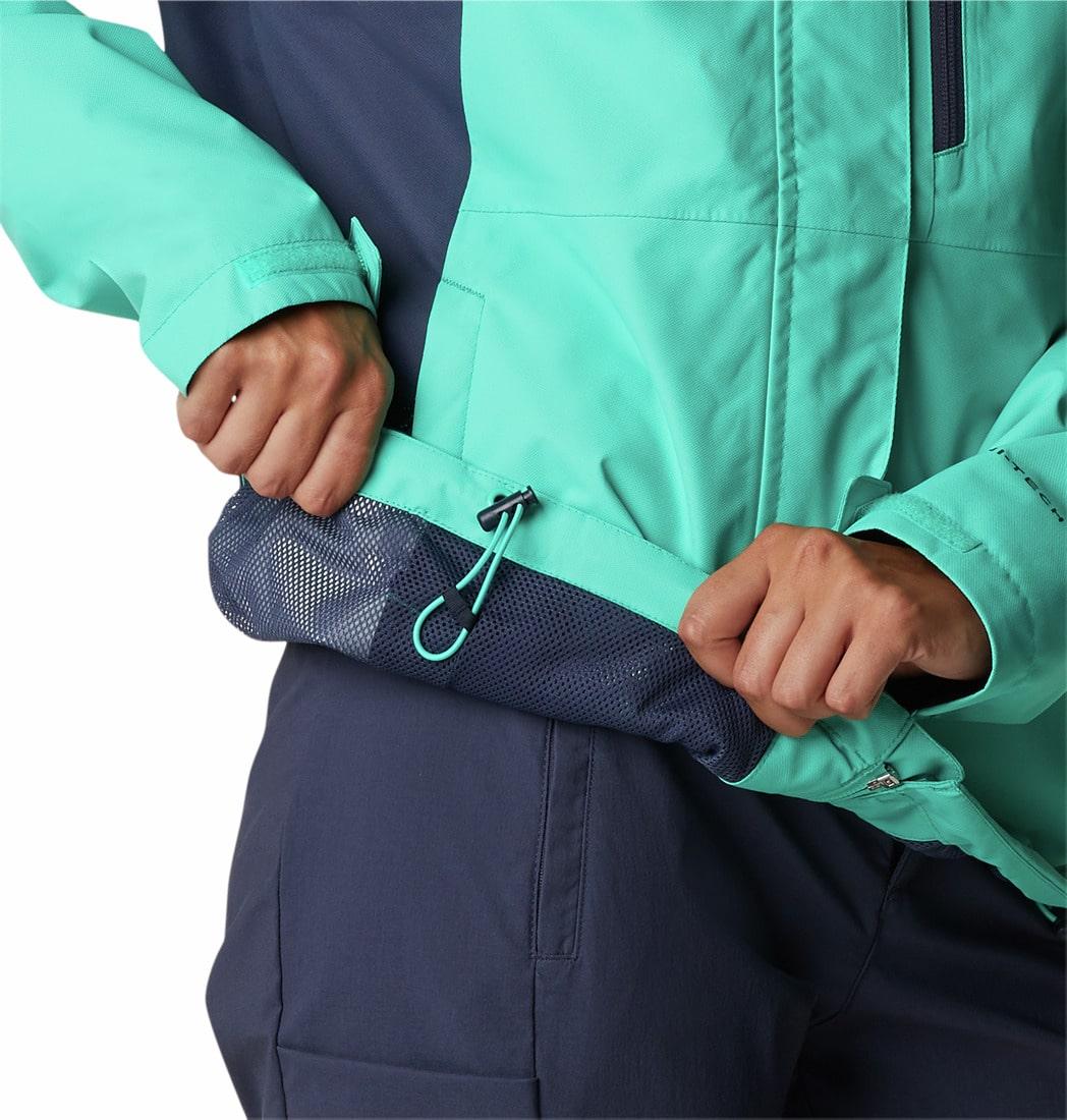 Columbia Women Green Hikebound Jacket Waterproof - Image 5