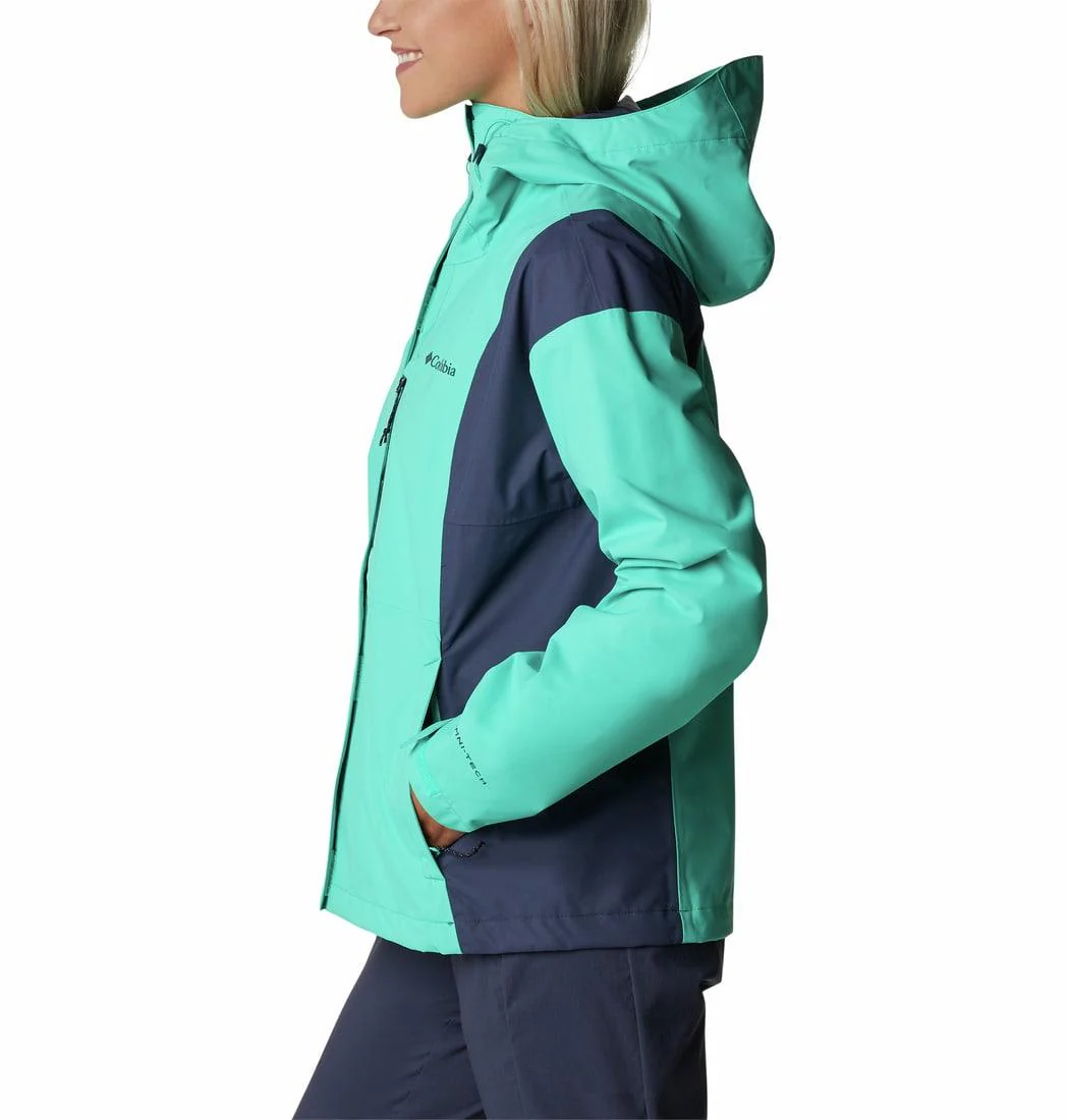 Columbia Women Green Hikebound Jacket Waterproof - Image 8