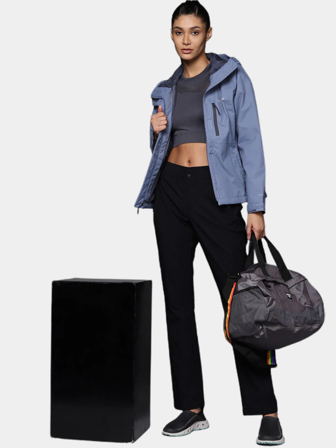 Columbia Women Blue Hikebound Jacket Waterproof - Image 11