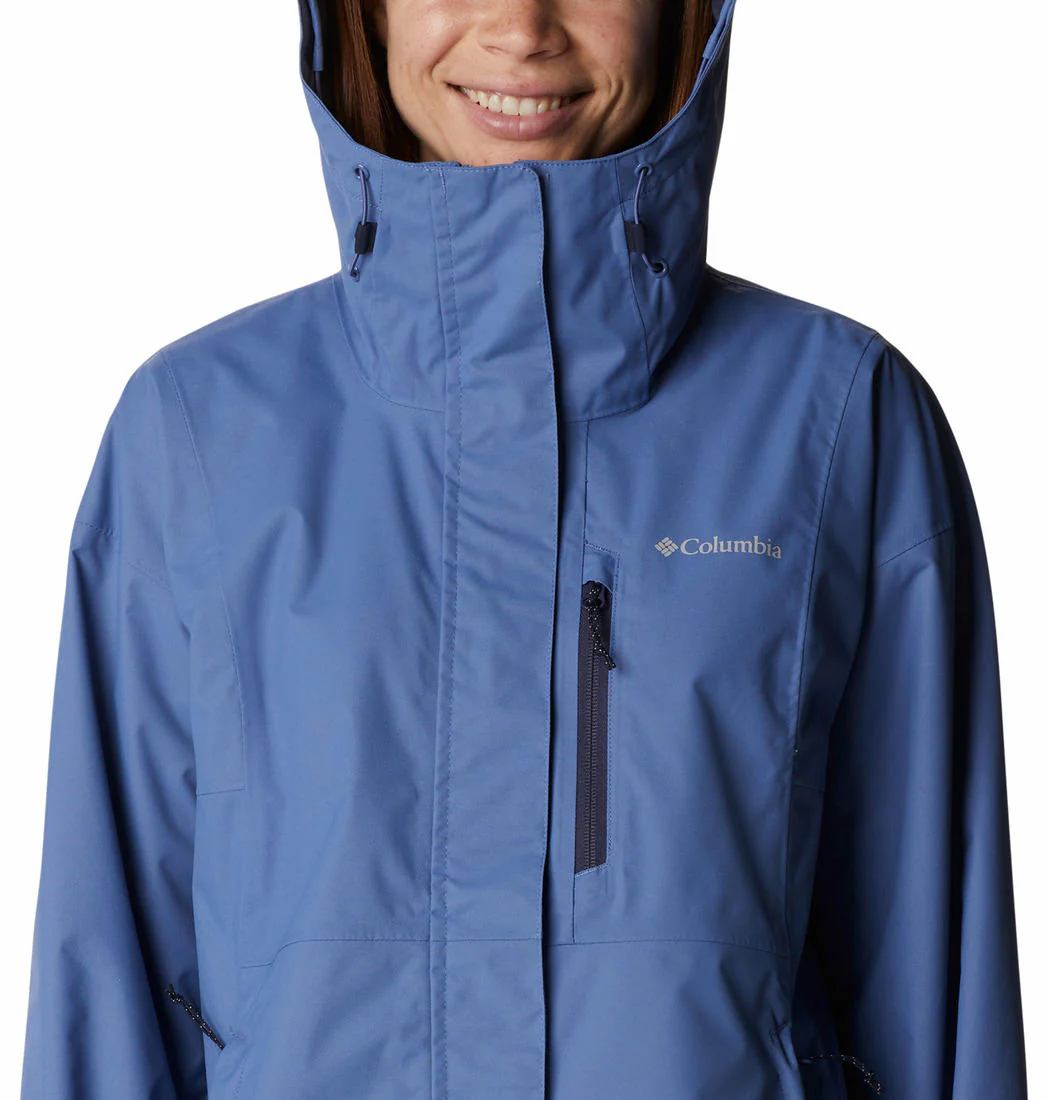 Columbia Women Blue Hikebound Jacket Waterproof - Image 3