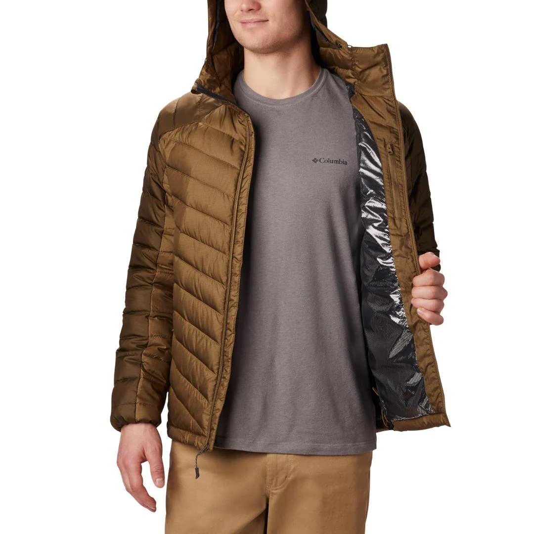 Columbia Men Green Horizon Explorer Hooded Jacket - Image 4