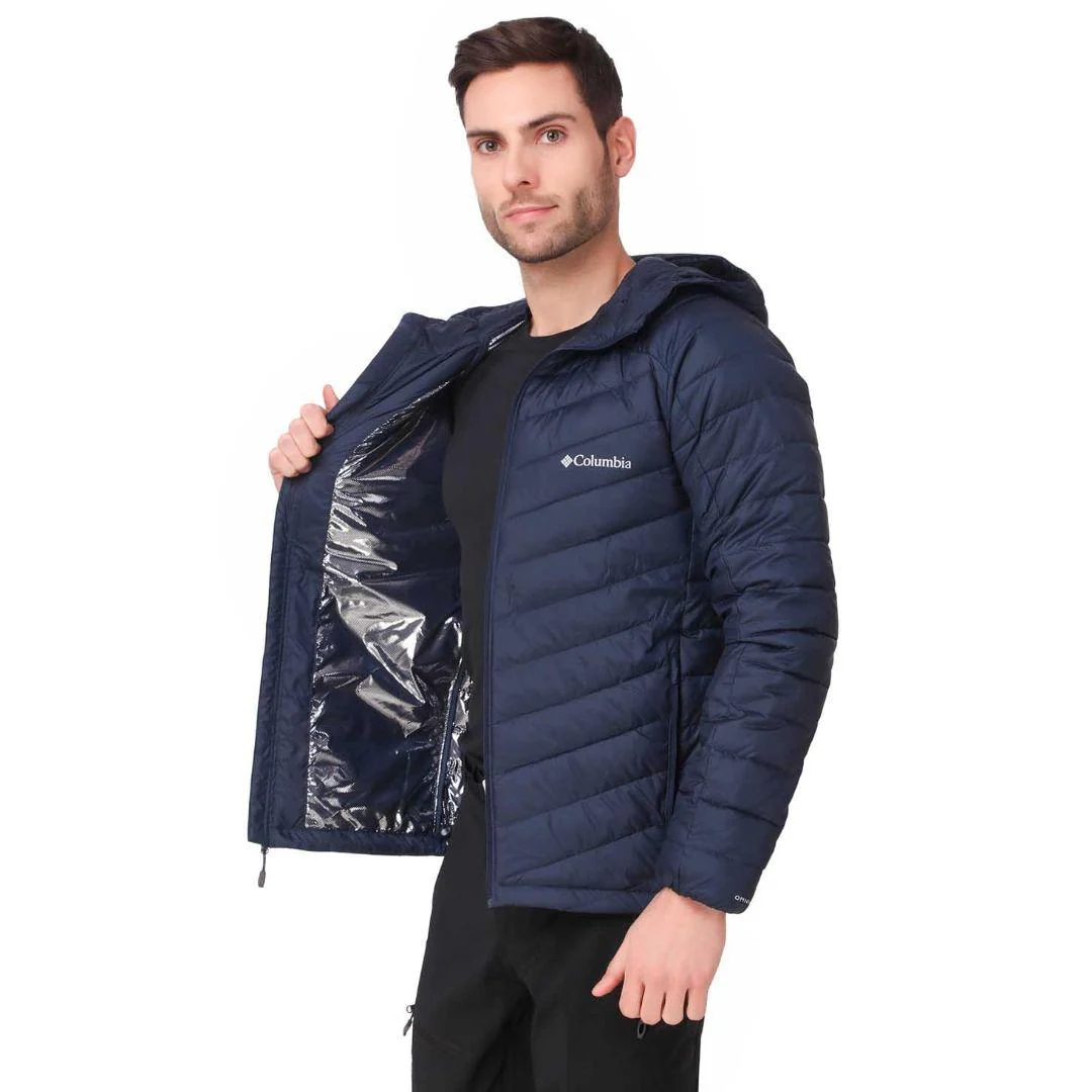 Columbia Men Blue Horizon Explorer Hooded Jacket - Image 6