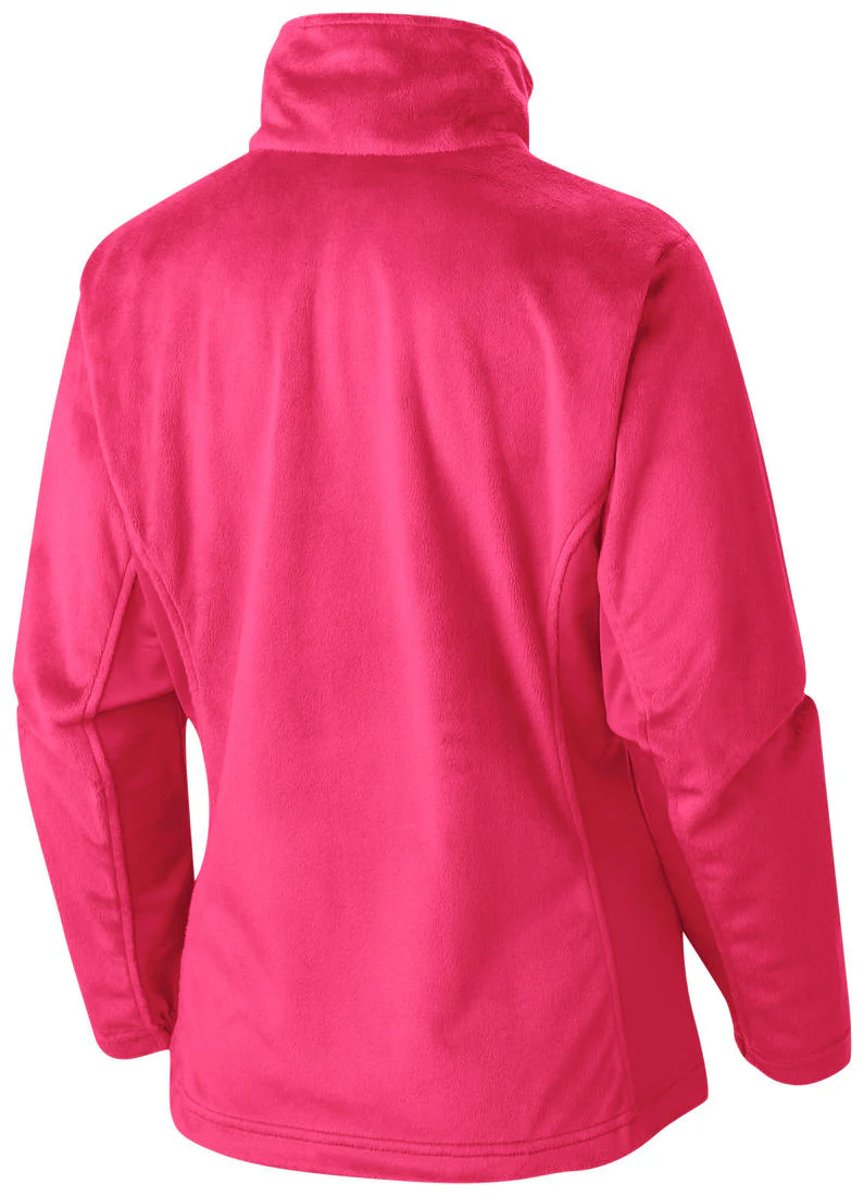 Columbia Women Red Hotdots II Full Zip - Image 2