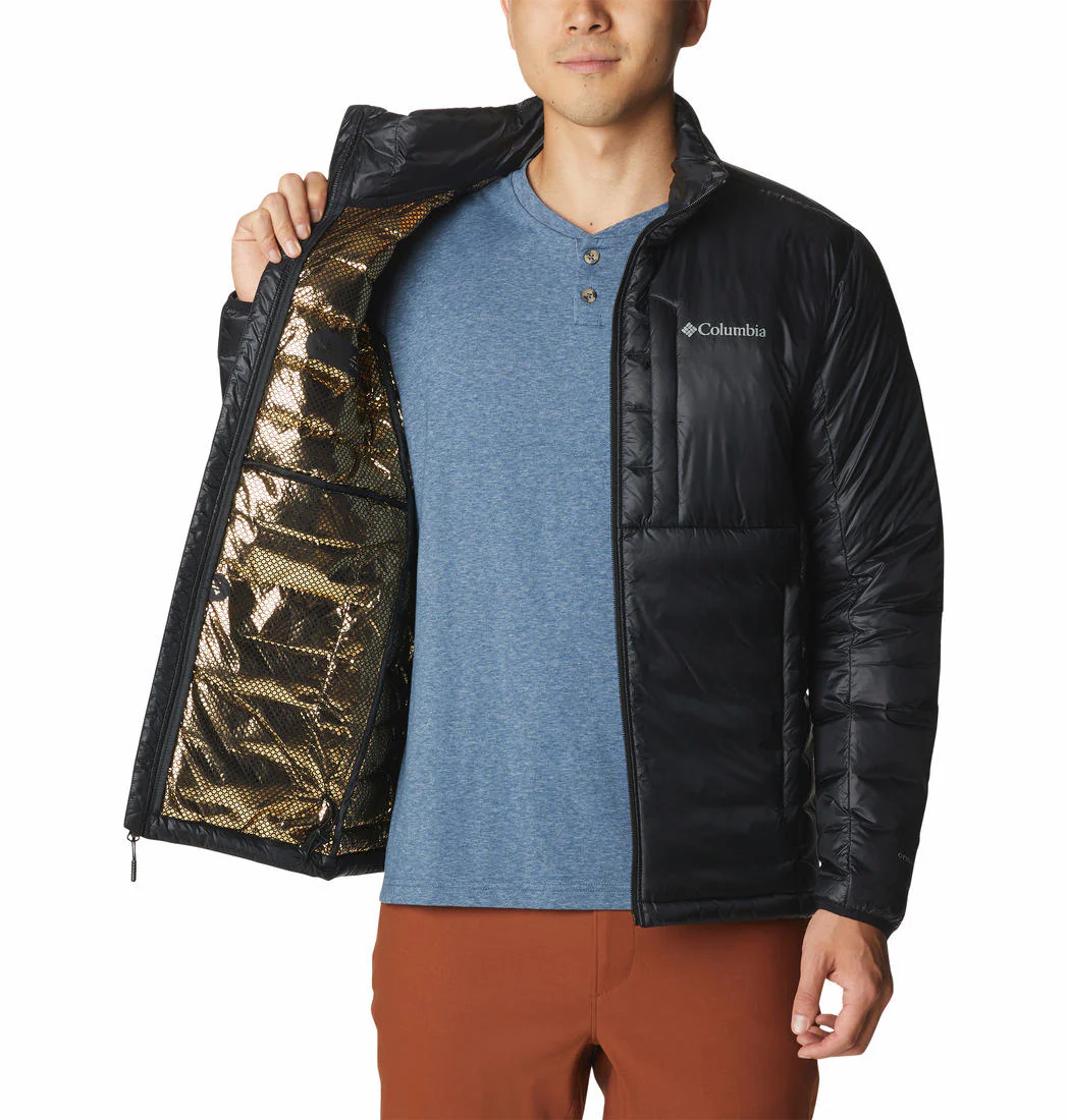 Columbia Men Black Infinity Summit Double Wall Down Jacket - Image 4