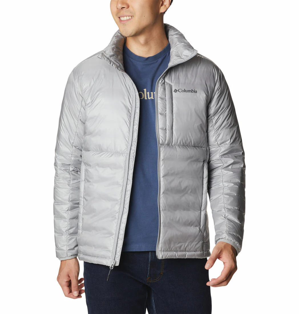 Columbia Men Grey Infinity Summit Double Wall Down Jacket - Image 4