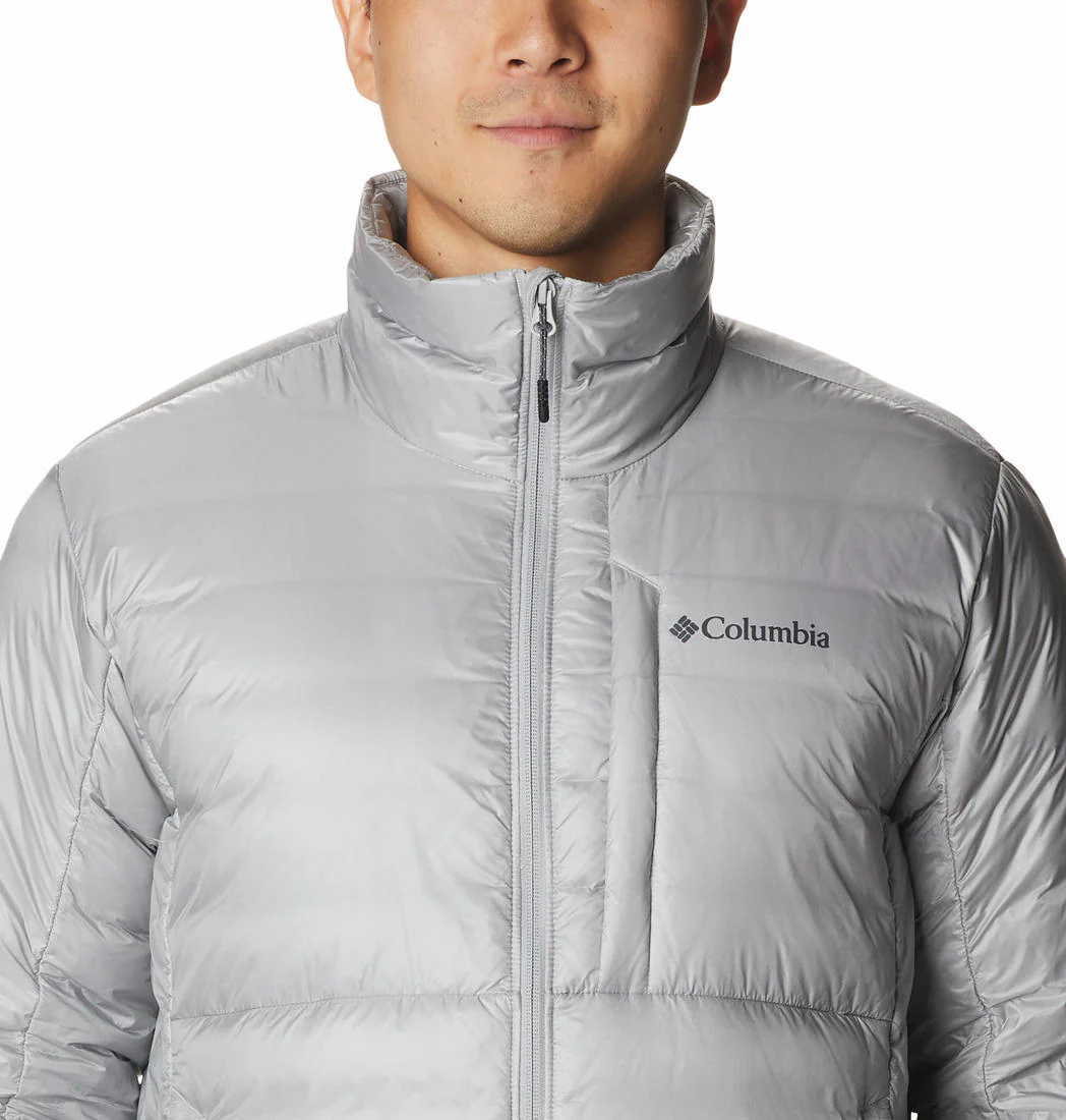 Columbia Men Grey Infinity Summit Double Wall Down Jacket - Image 6