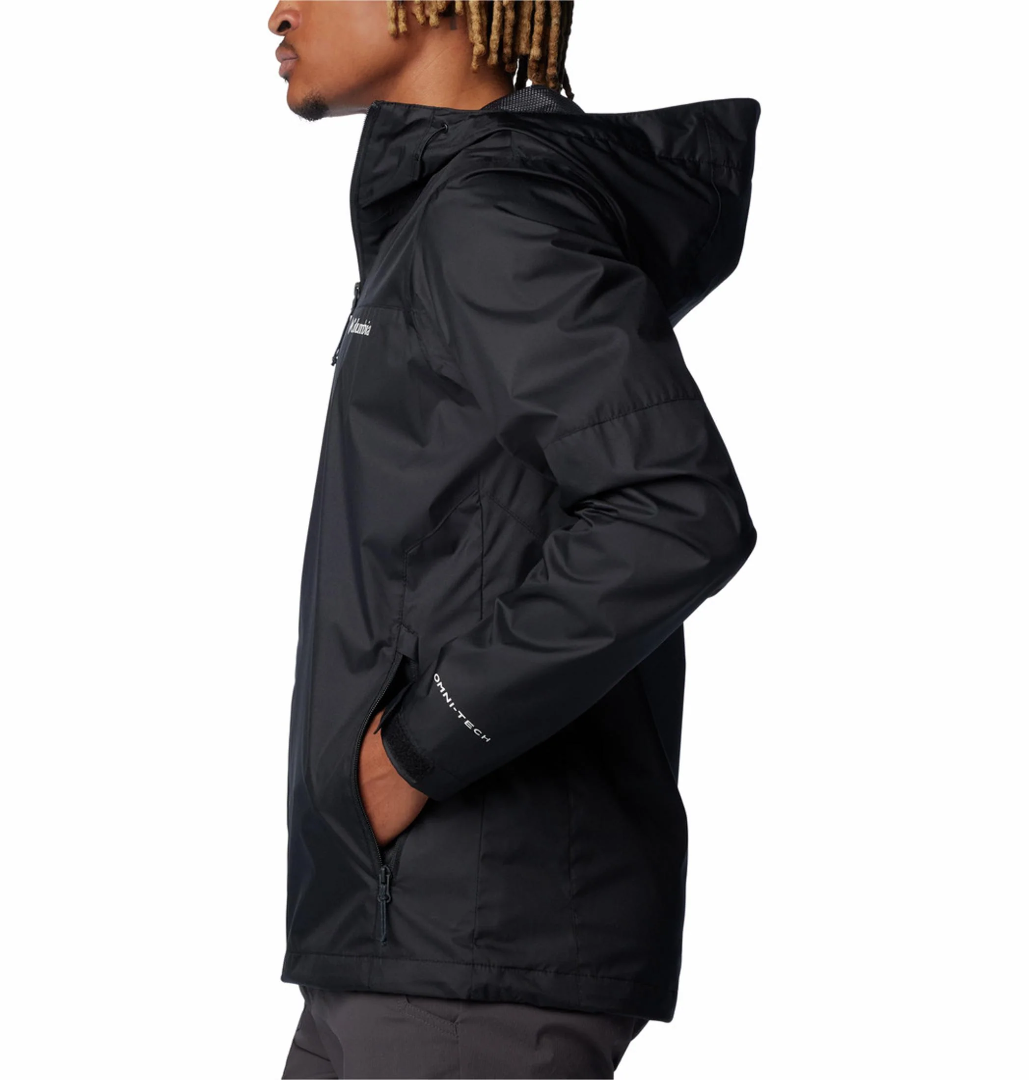 Columbia Men Black Inner Limits III Jacket Waterproof - Image 4