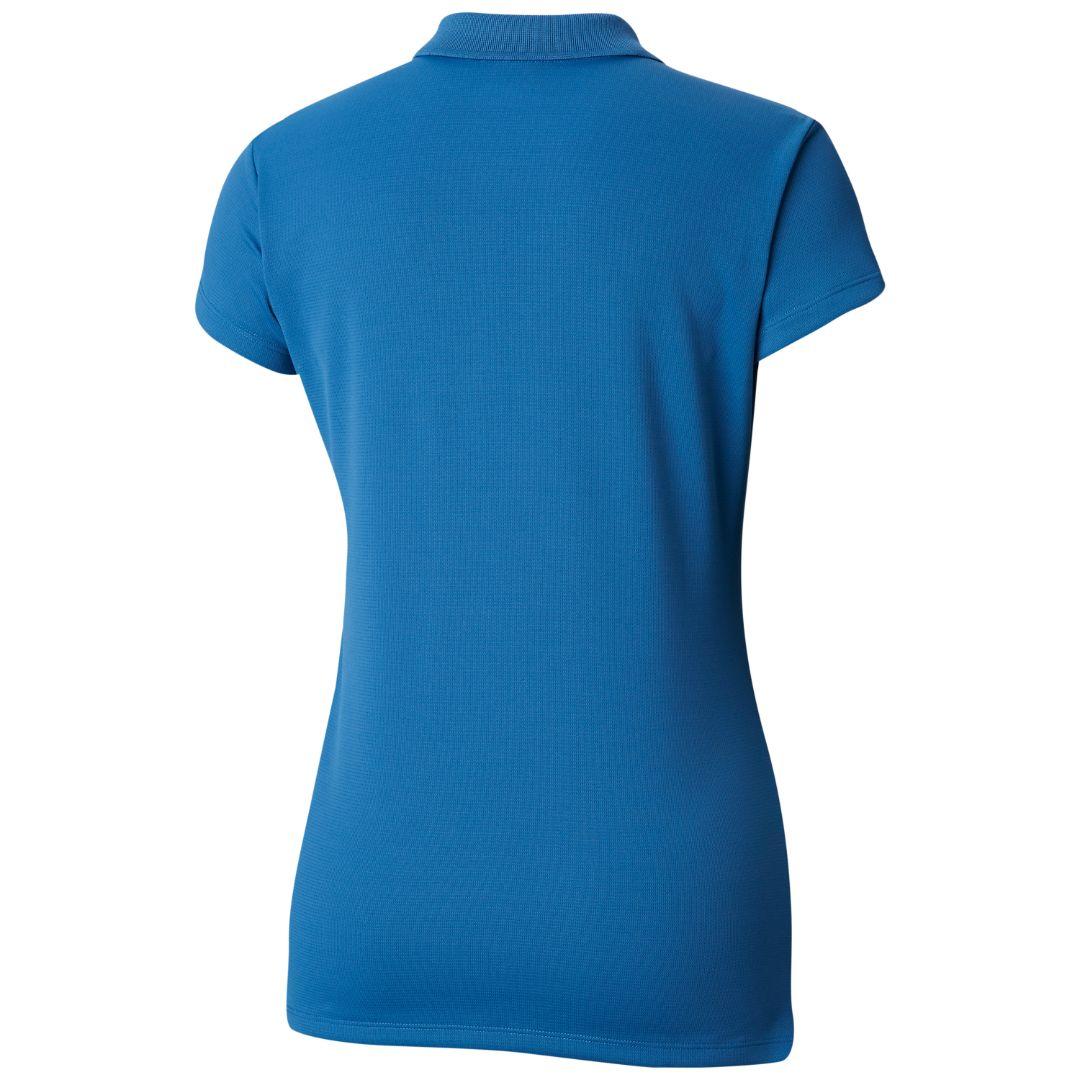 Columbia Women Blue Innisfree SS Polo (Sun Protection) - Image 2