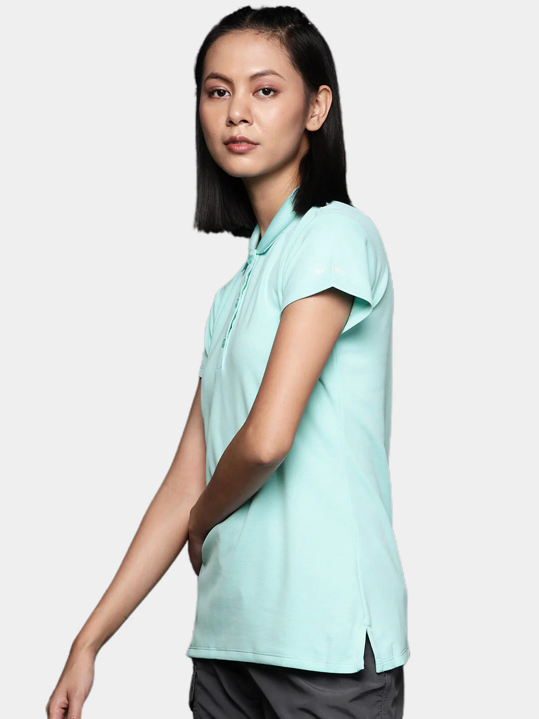Columbia Women Blue Innisfree SS Polo (Sun Protection) - Image 10