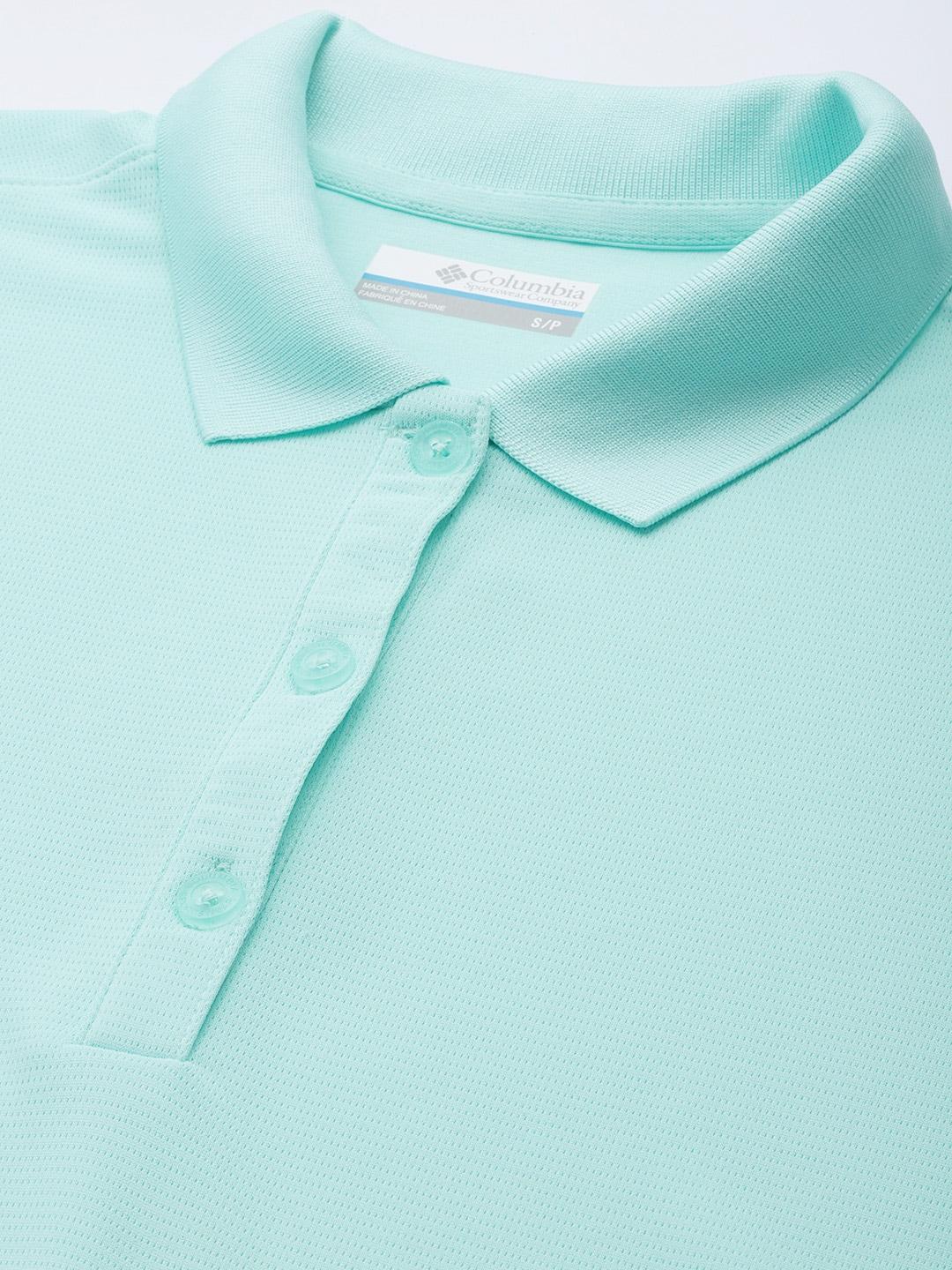 Columbia Women Blue Innisfree SS Polo (Sun Protection) - Image 6