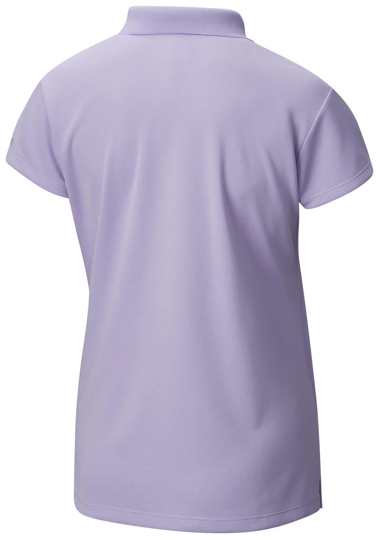 Columbia Women Purple Innisfree SS Polo (Sun Protection) - Image 2