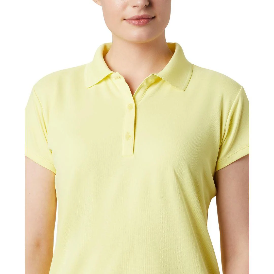 Columbia Women Yellow Innisfree SS Polo (Sun Protection) - Image 2