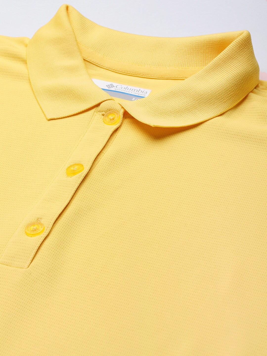 Columbia Women Yellow Innisfree SS Polo (Sun Protection) - Image 6