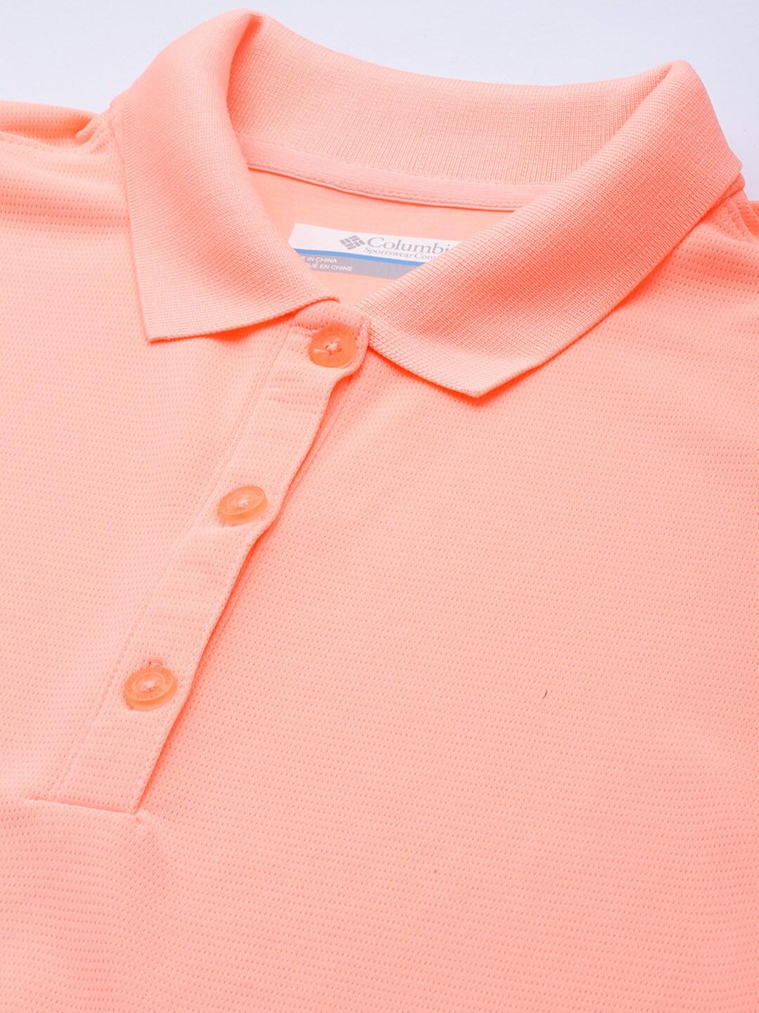 Columbia Women Peach Innisfree SS Polo (Sun Protection) - Image 6
