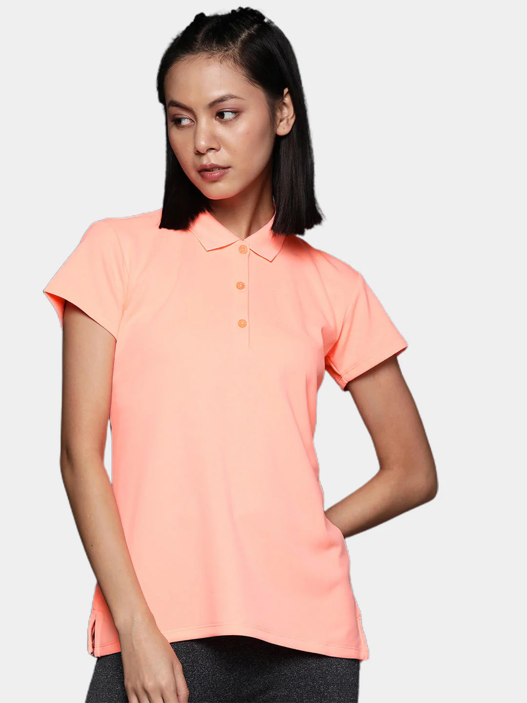 Columbia Women Peach Innisfree SS Polo (Sun Protection) - Image 8