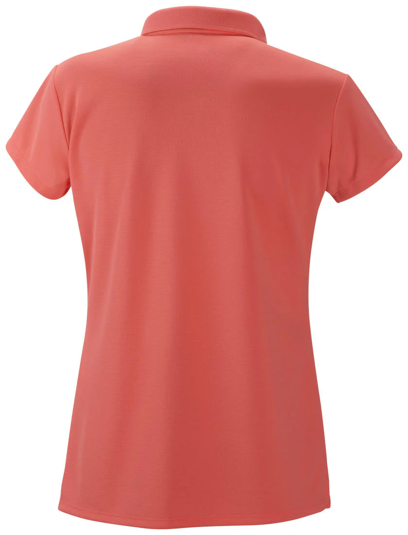 Columbia Women Orange Innisfree SS Polo (Sun Protection) - Image 2