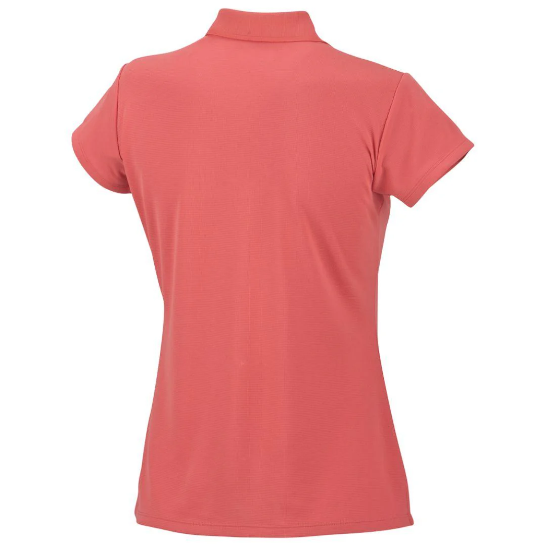 Columbia Women Orange Innisfree SS Polo (Sun Protection) - Image 2