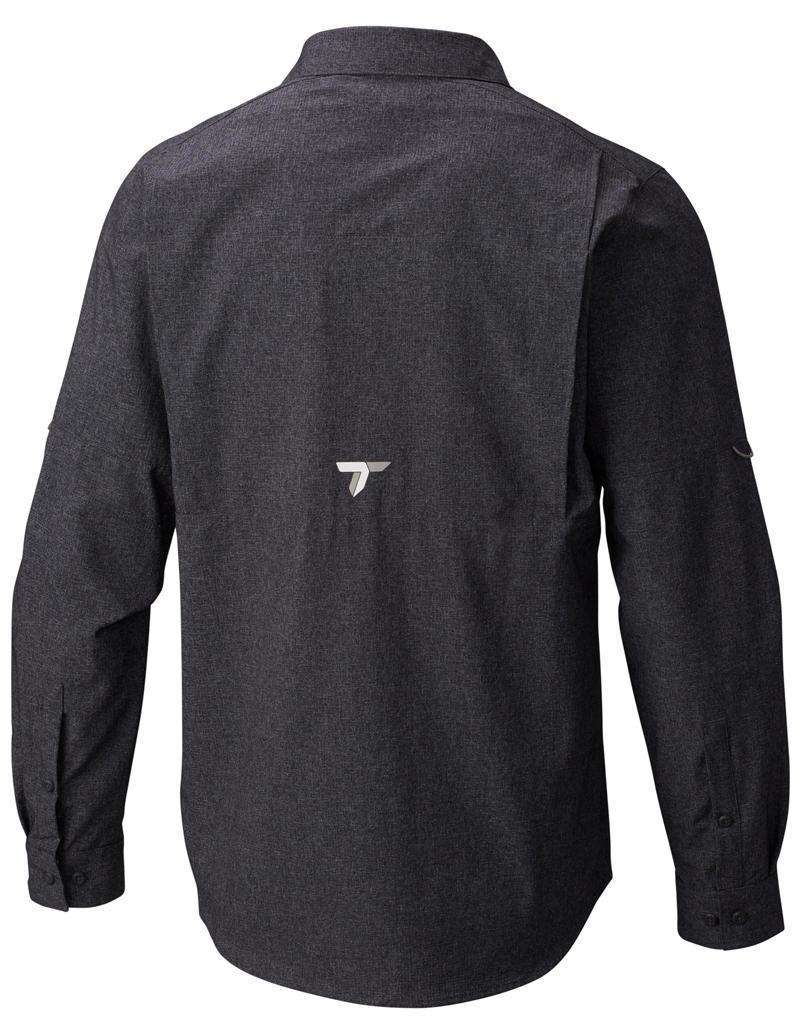 Columbia Men Black Irico Mens Long Sleeve Shirt - Image 2