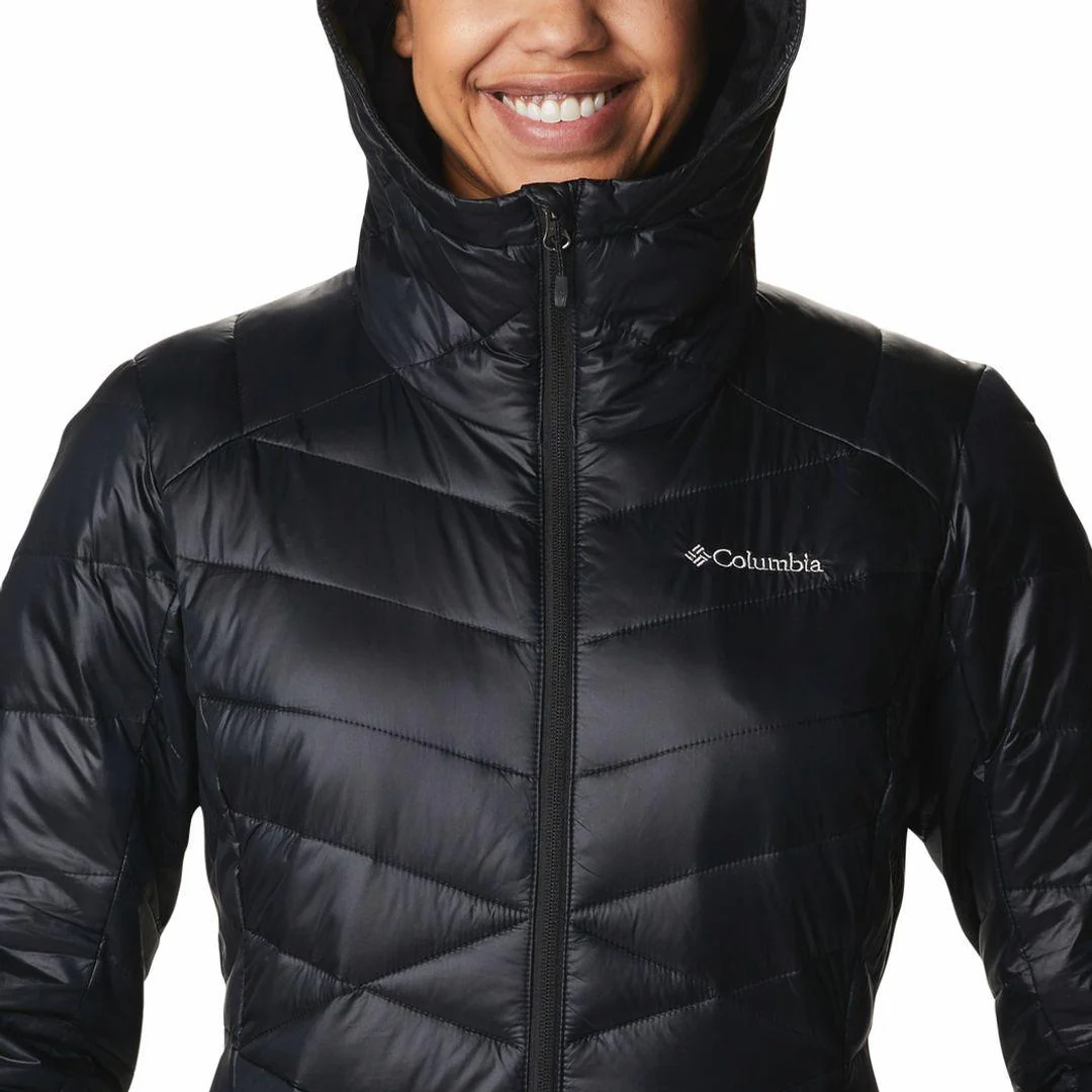 Columbia Women Black Joy Peak Hooded Jacket - Image 2