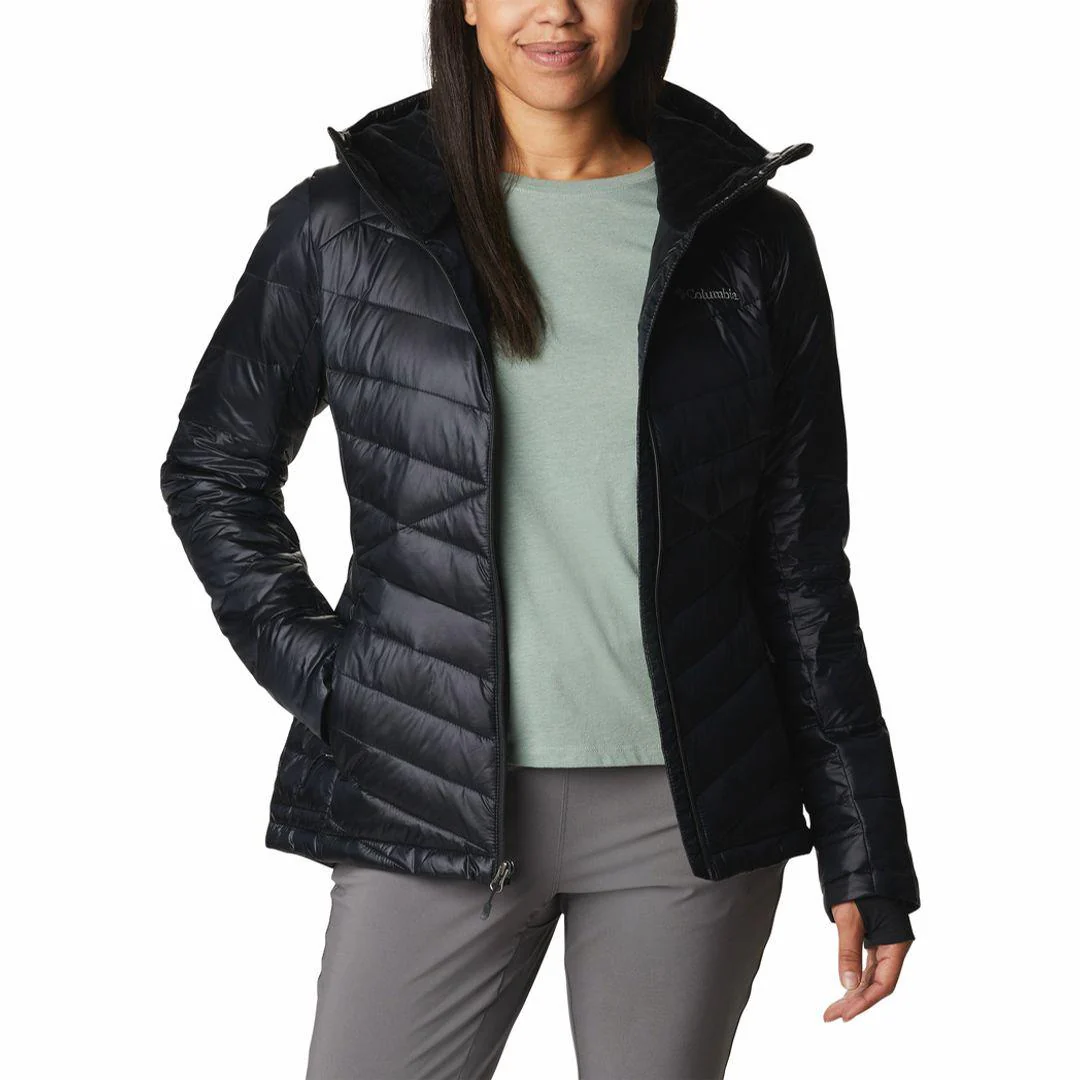 Columbia Women Black Joy Peak Hooded Jacket - Image 4