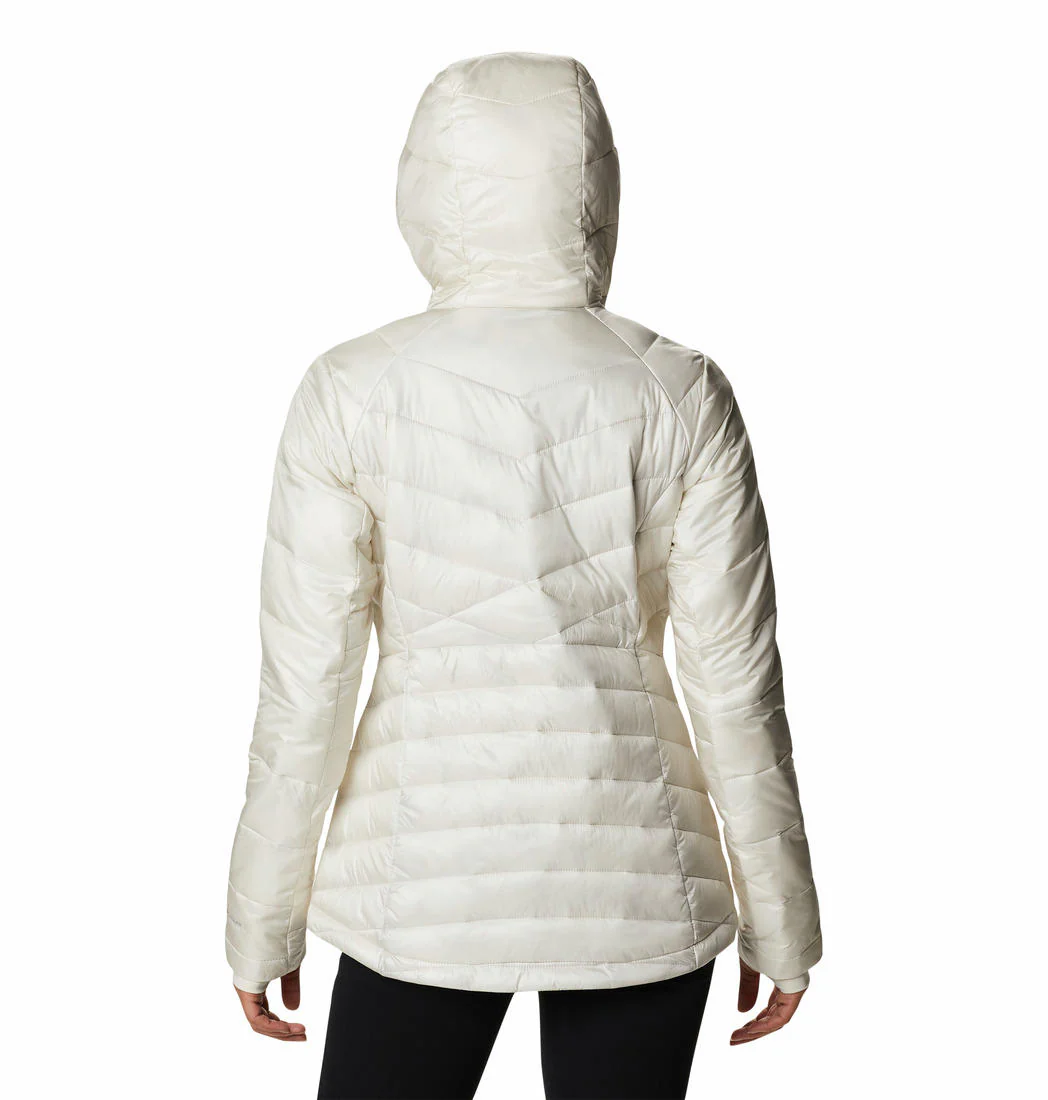 Columbia Women White Joy Peak Hooded Jacket - Image 7