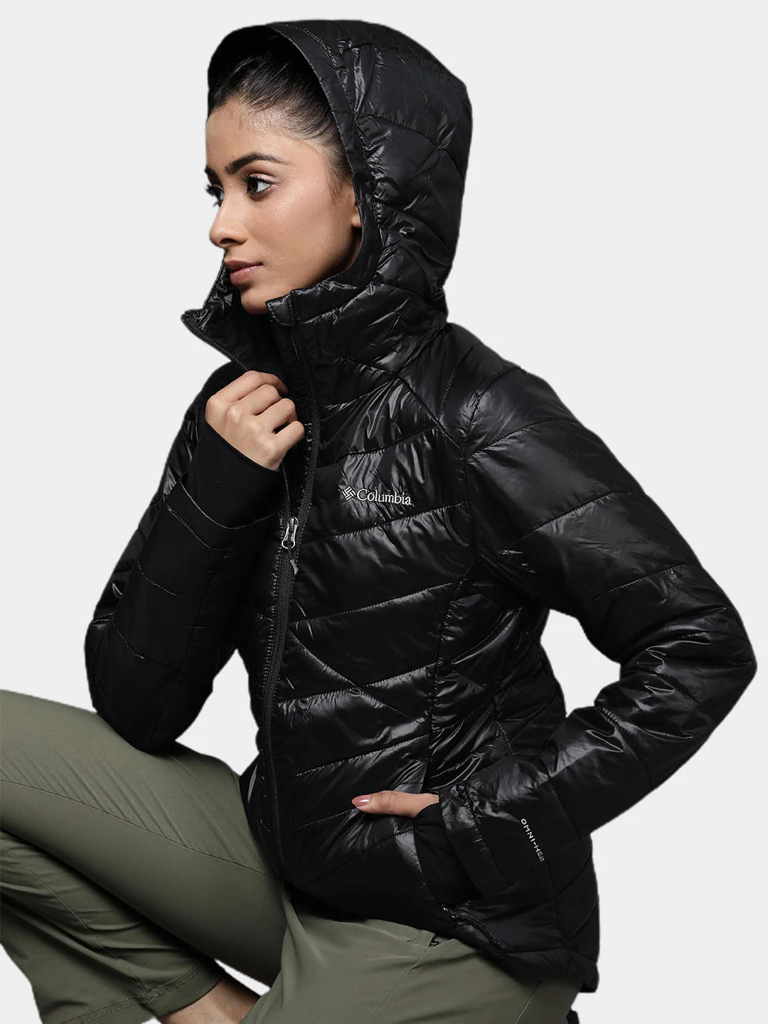 Columbia Women Black Joy Peak Hooded Jacket - Image 10