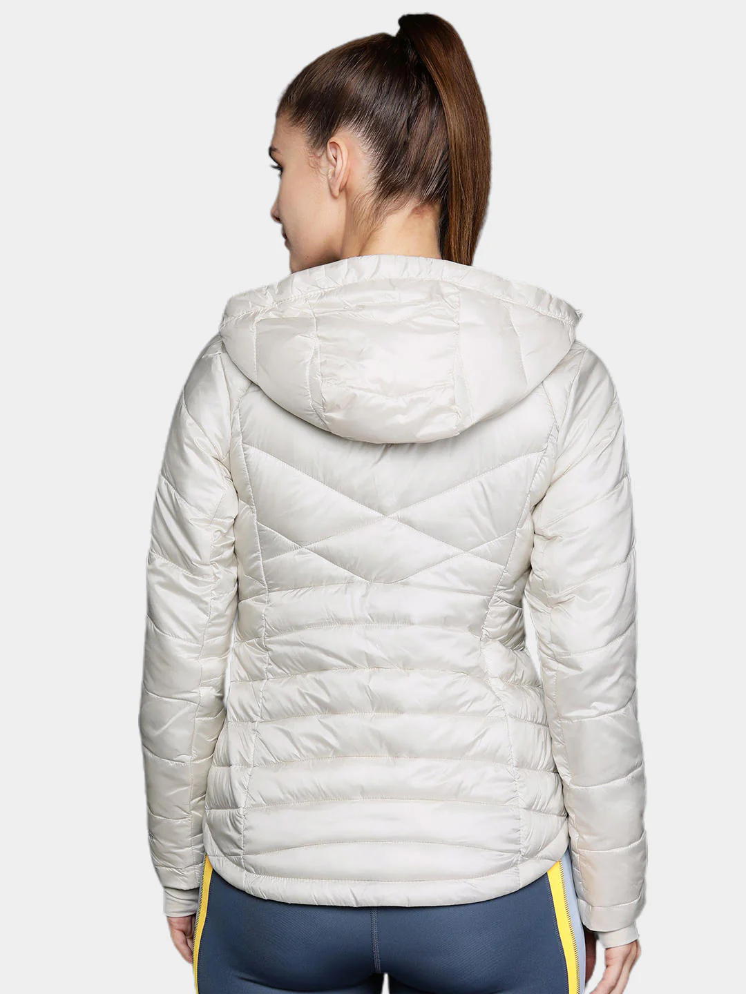 Columbia Women White Joy Peak Hooded Jacket - Image 12
