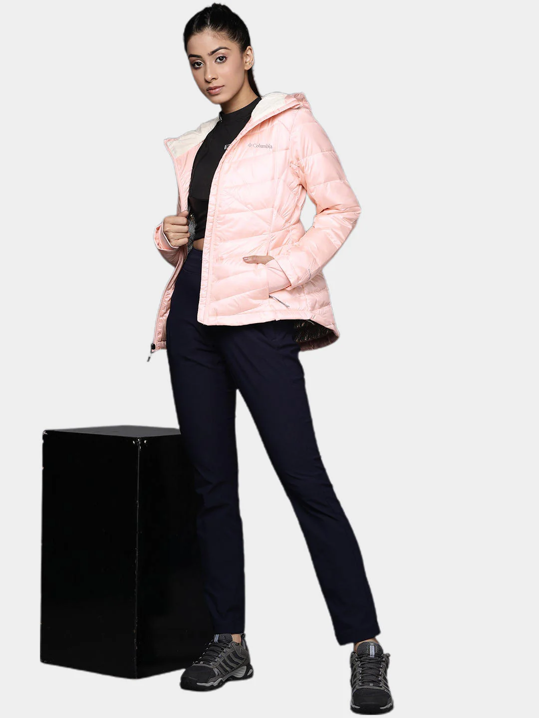 Columbia Women Peach Joy Peak Hooded Jacket - Image 11