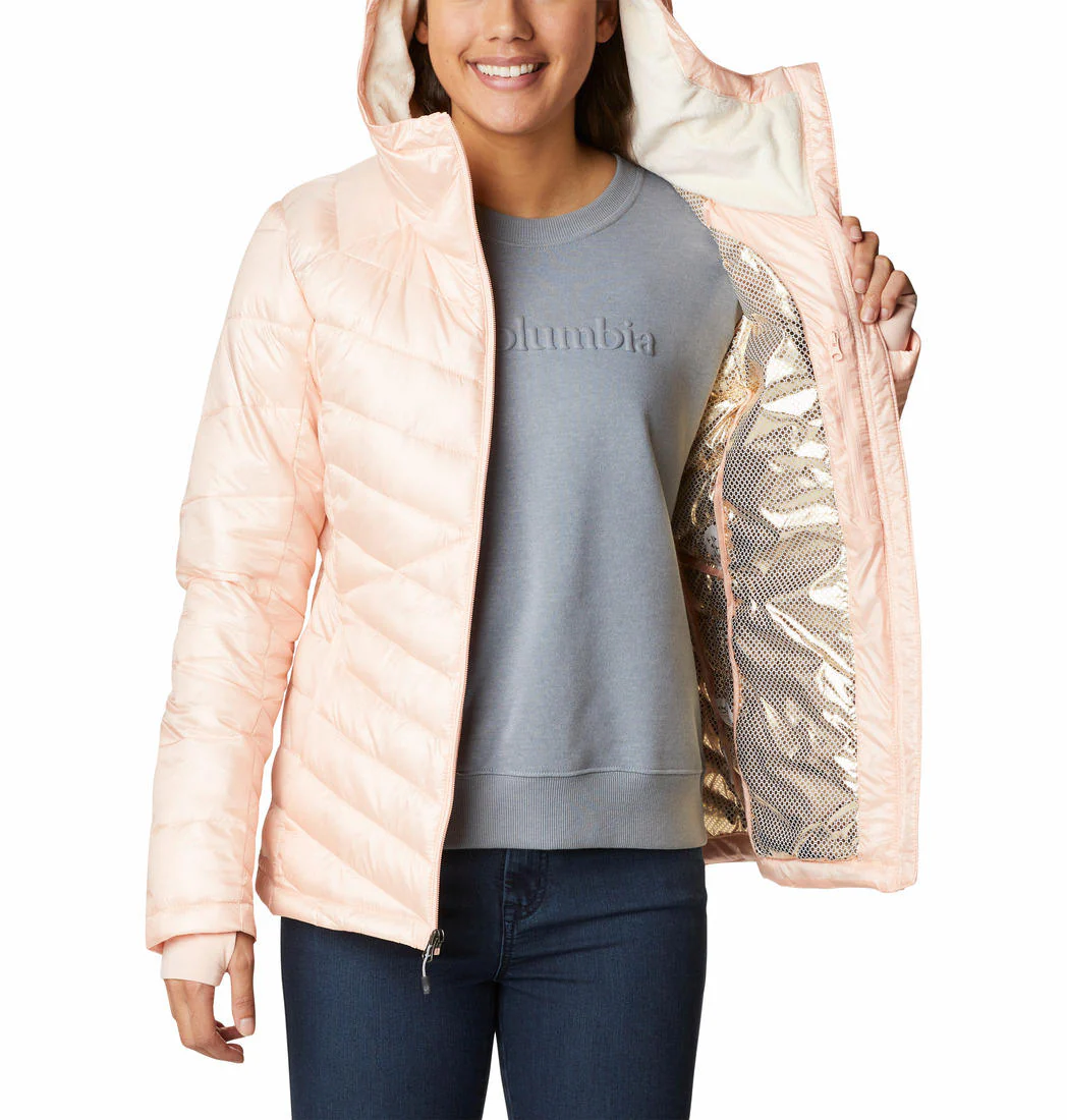 Columbia Women Peach Joy Peak Hooded Jacket - Image 4