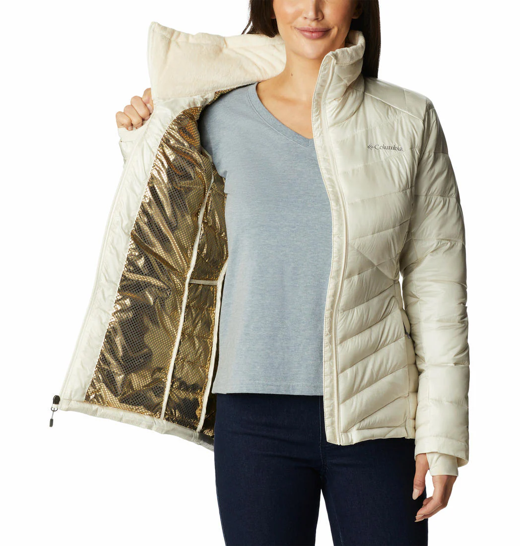 Columbia Women White Joy Peak Jacket - Image 2