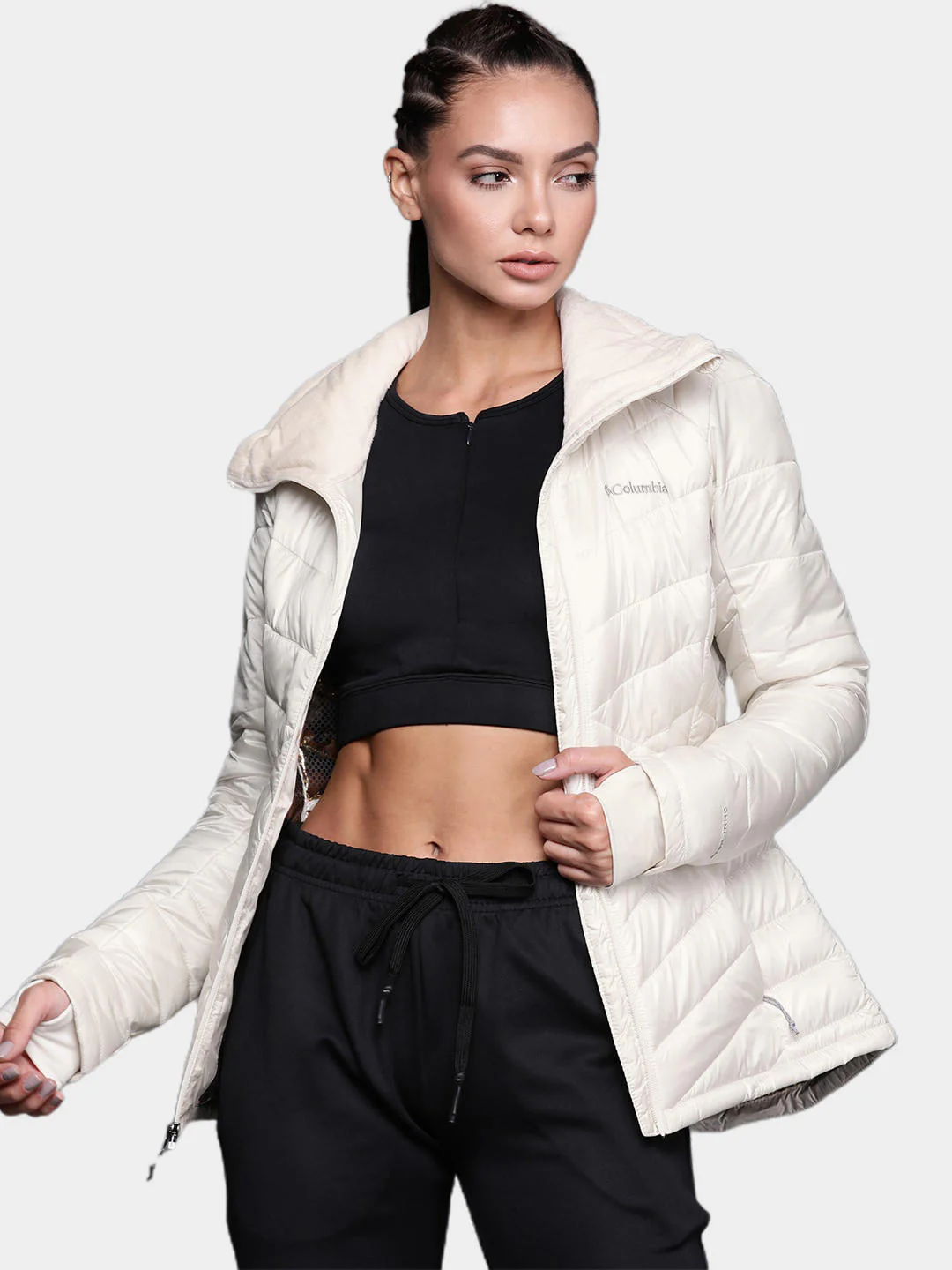 Columbia Women White Joy Peak Jacket - Image 8