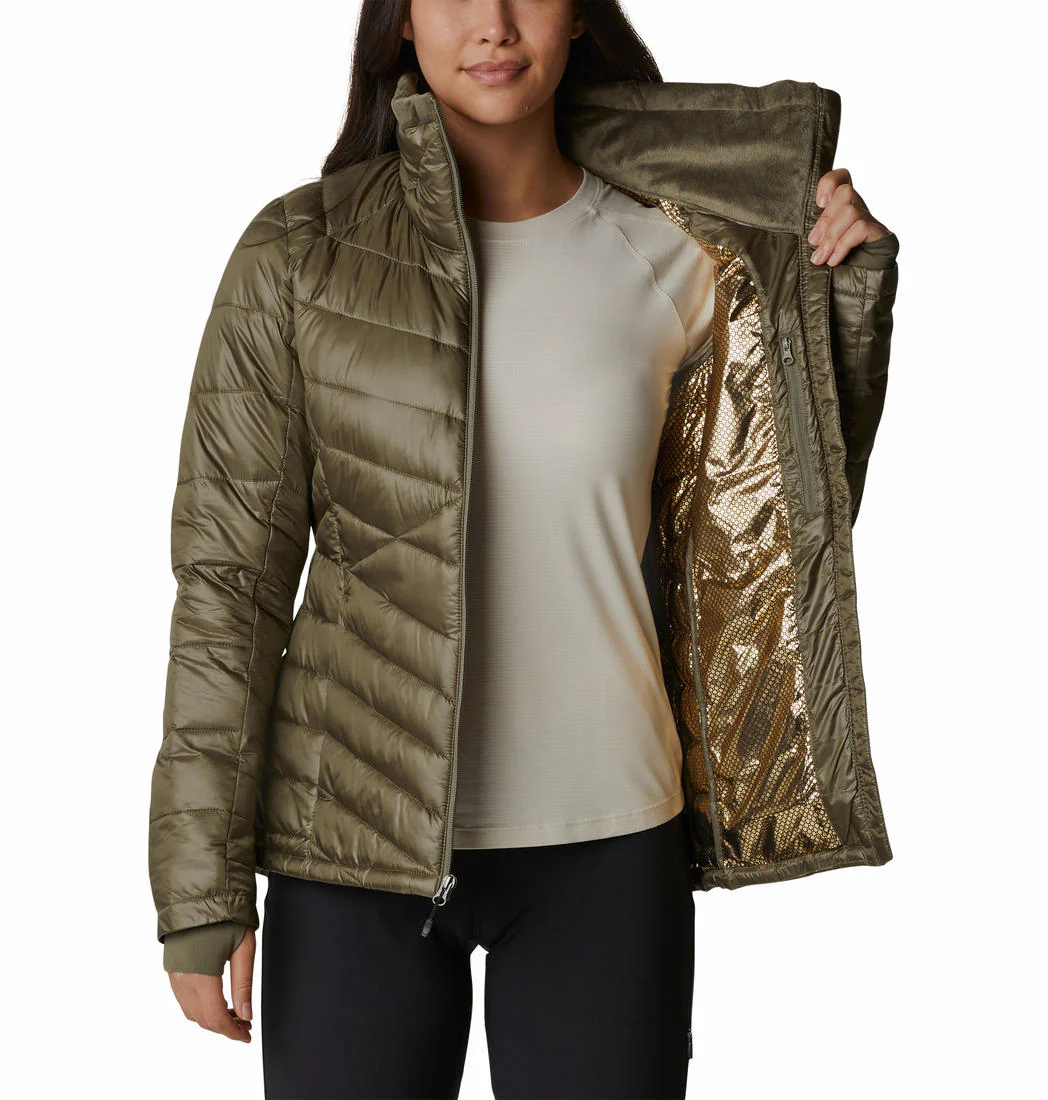 Columbia Women Green Joy Peak Jacket - Image 3