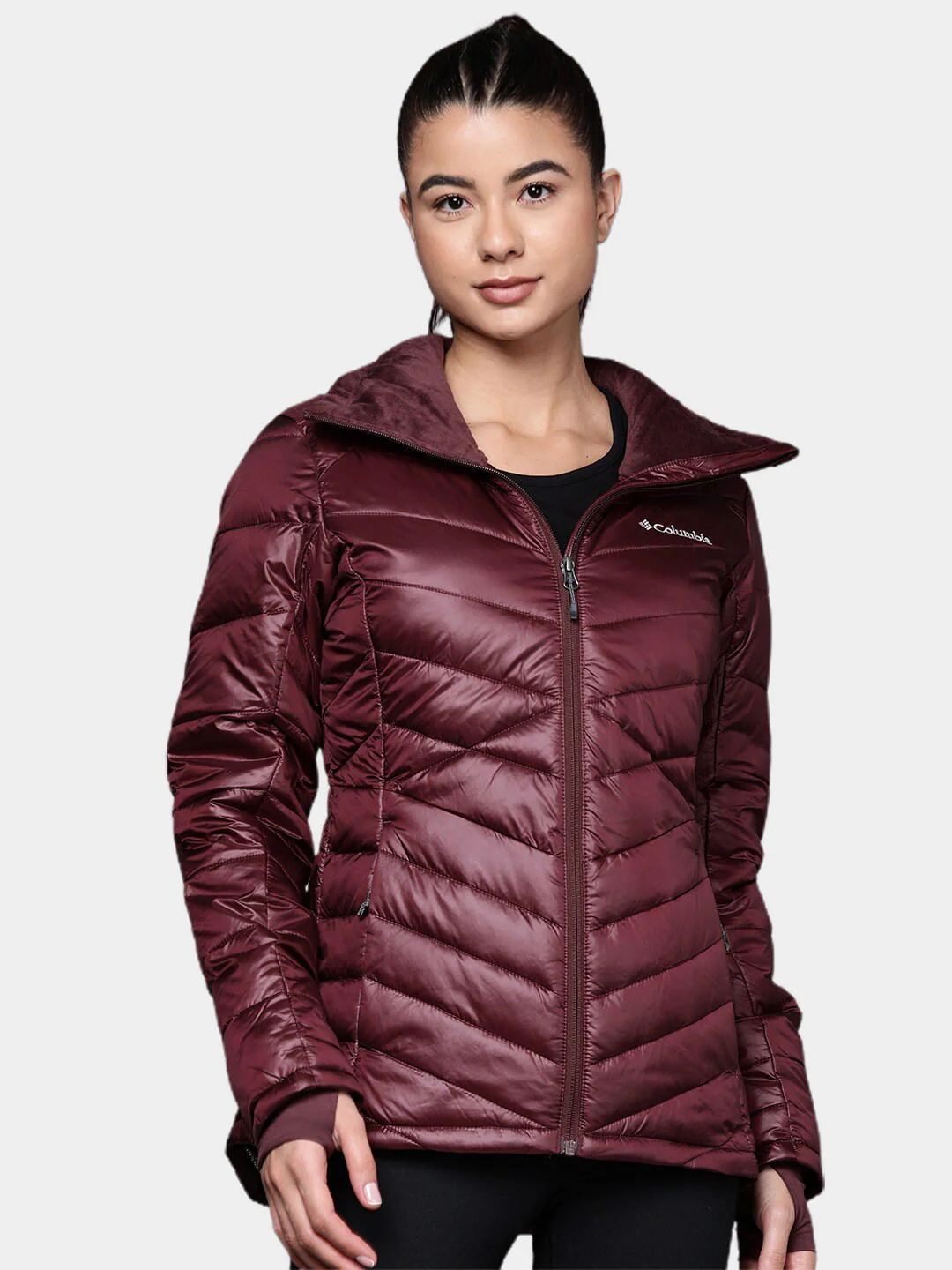 Columbia Women Maroon Joy Peak Jacket - Image 10