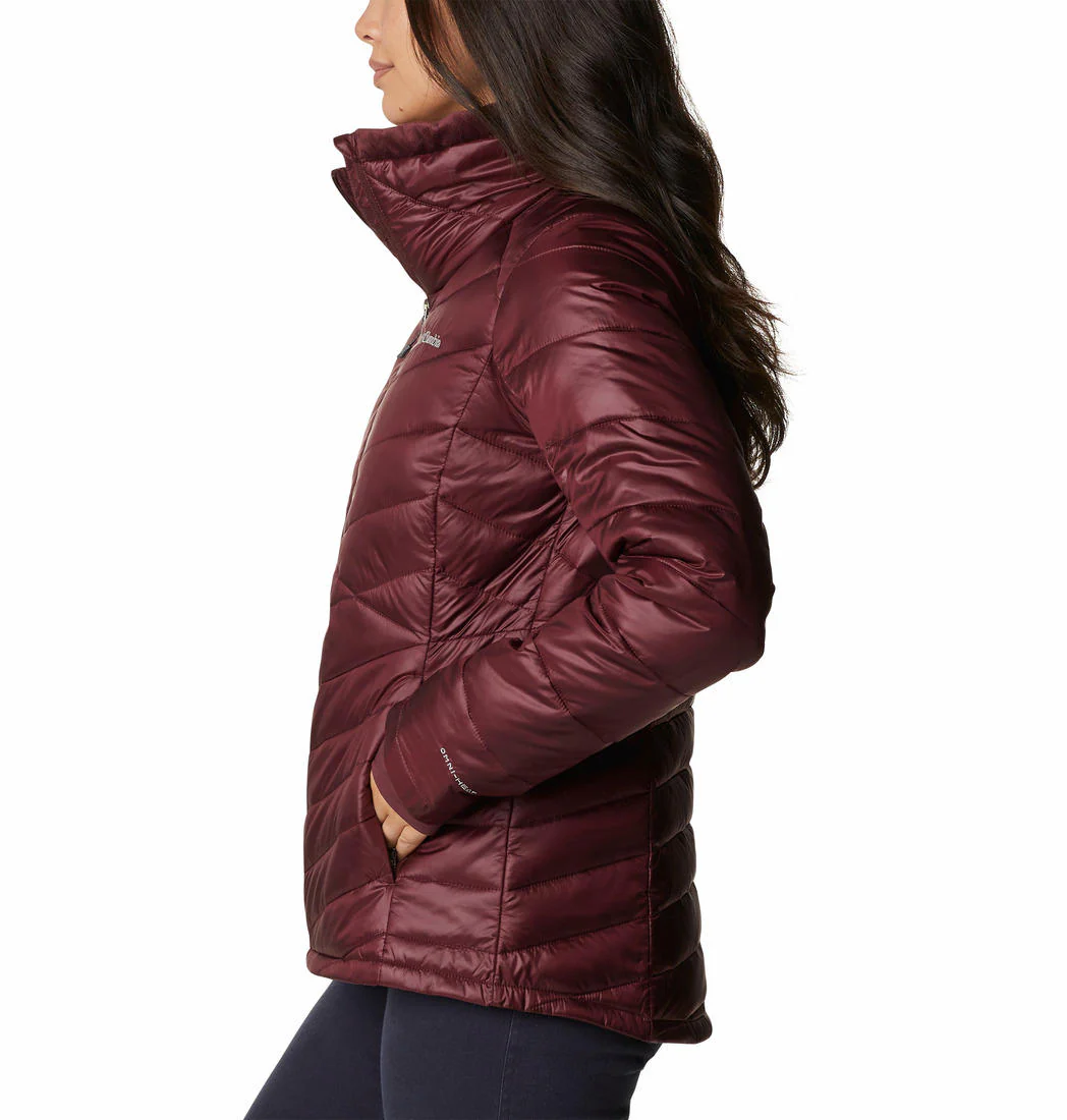 Columbia Women Maroon Joy Peak Jacket - Image 2