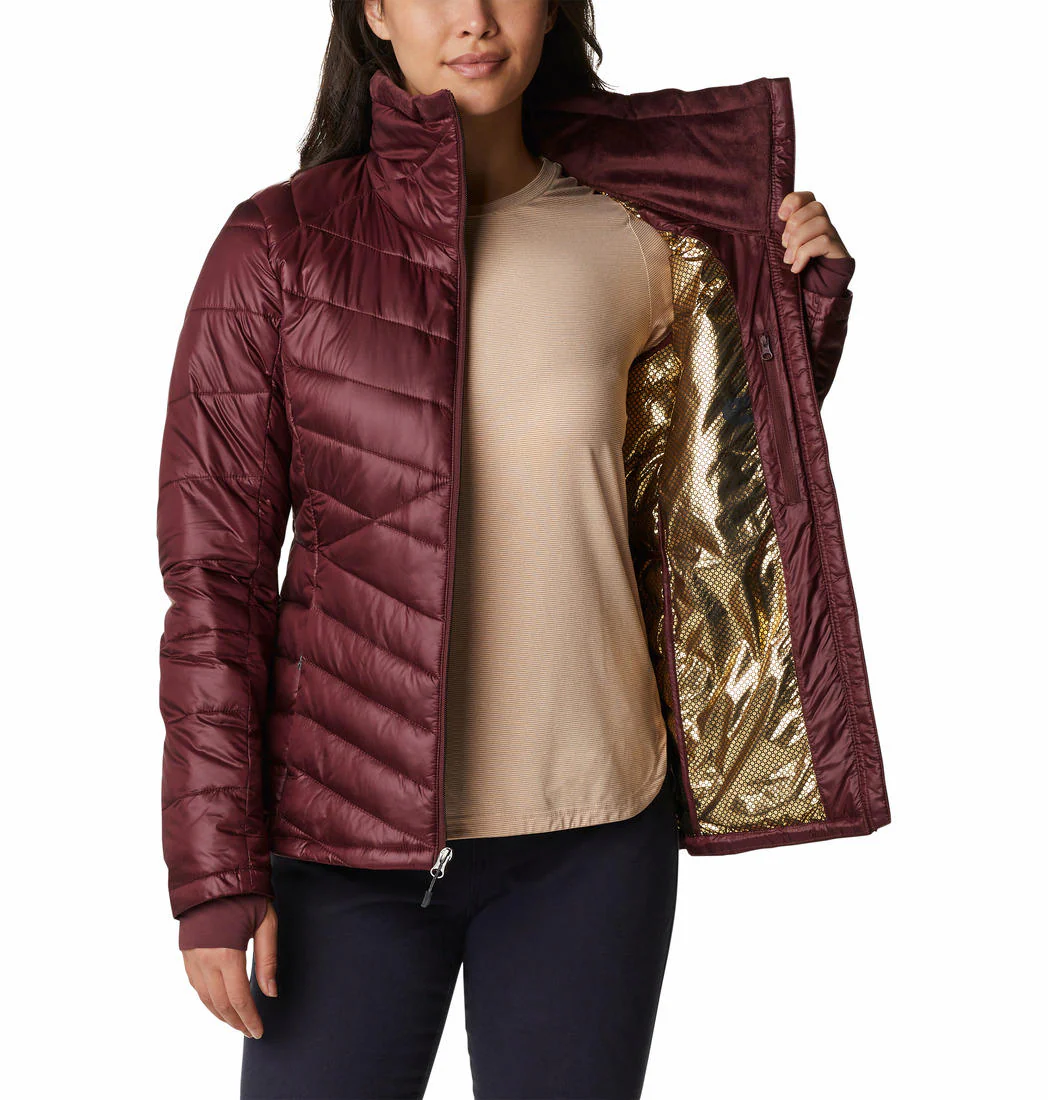 Columbia Women Maroon Joy Peak Jacket - Image 4