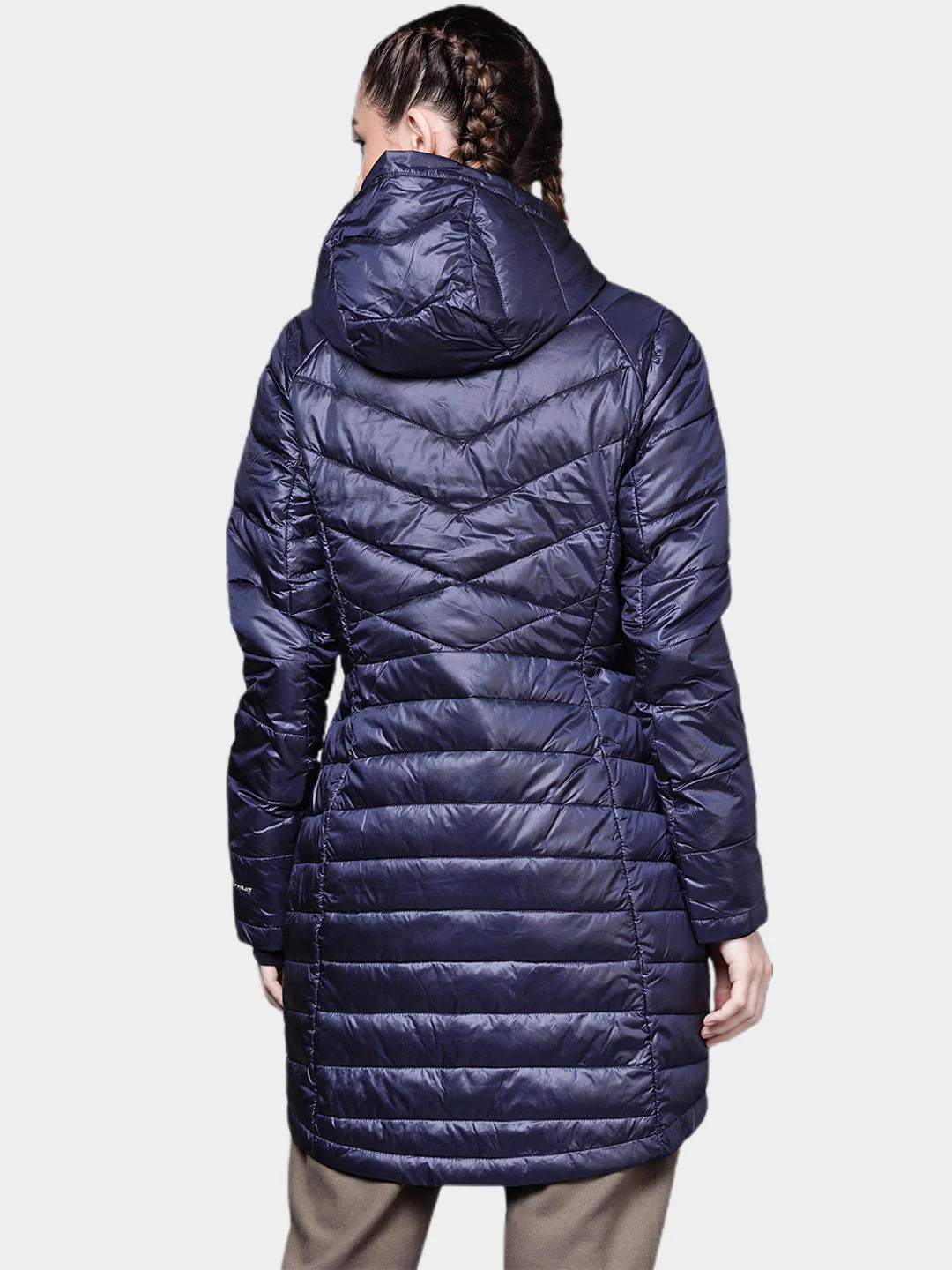Columbia Women Navy Blue Joy Peak Mid Jacket - Image 11