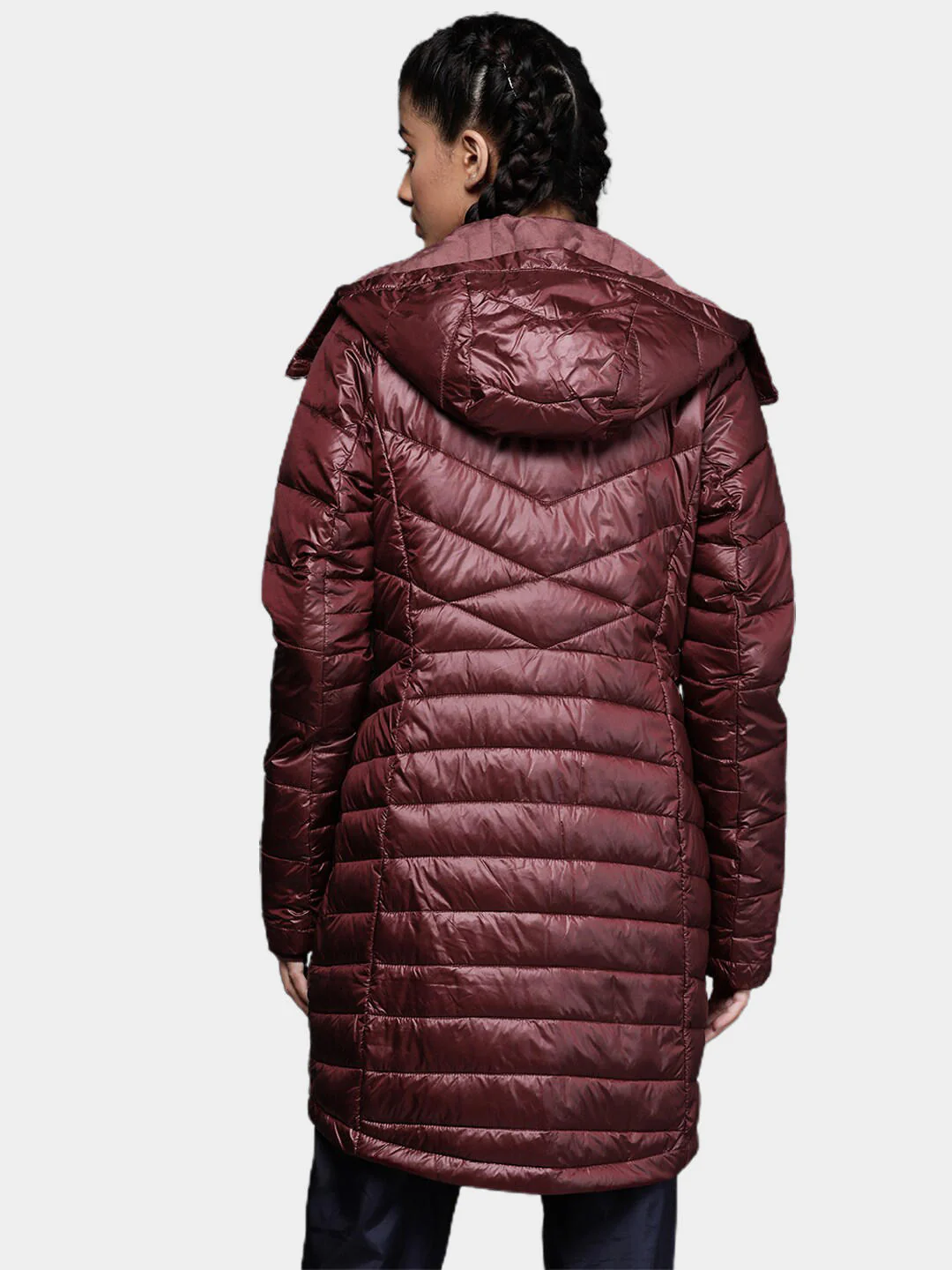 Columbia Women Maroon Joy Peak Mid Jacket - Image 11