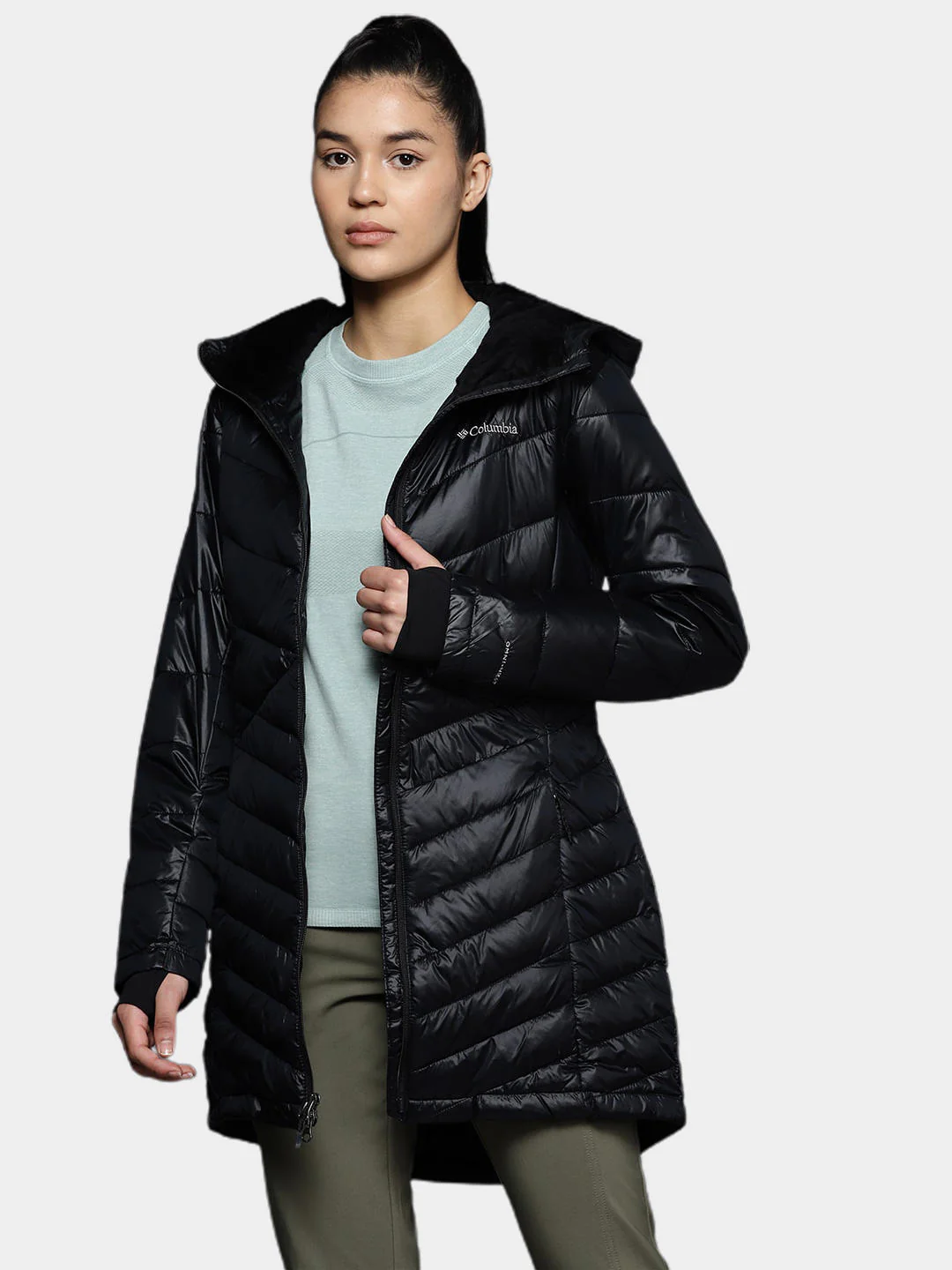 Columbia Women Black Joy Peak Mid Jacket - Image 10