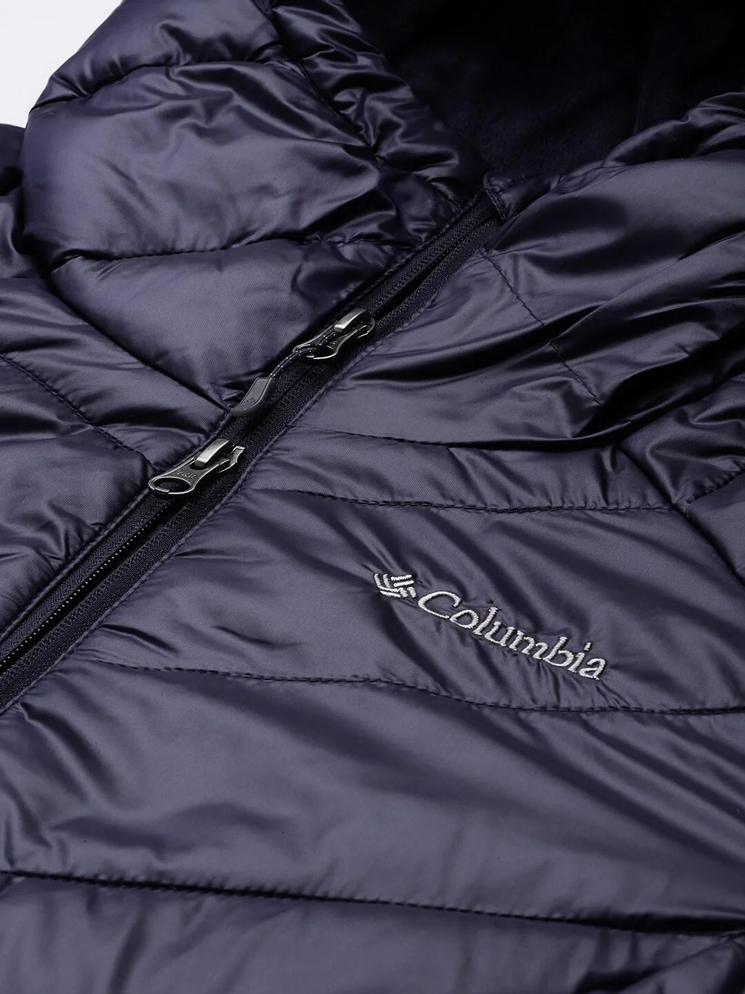 Columbia Women Navy Blue Joy Peak Mid Jacket - Image 6