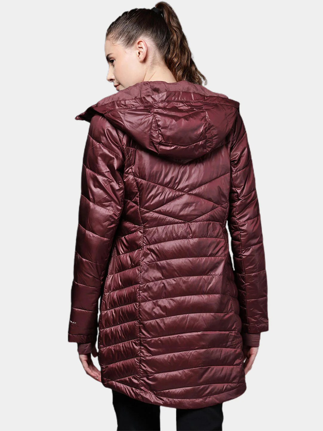 Columbia Women Maroon Joy Peak Mid Jacket - Image 11