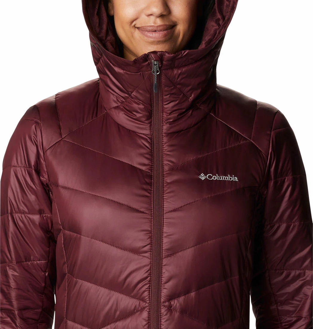 Columbia Women Maroon Joy Peak Mid Jacket - Image 2