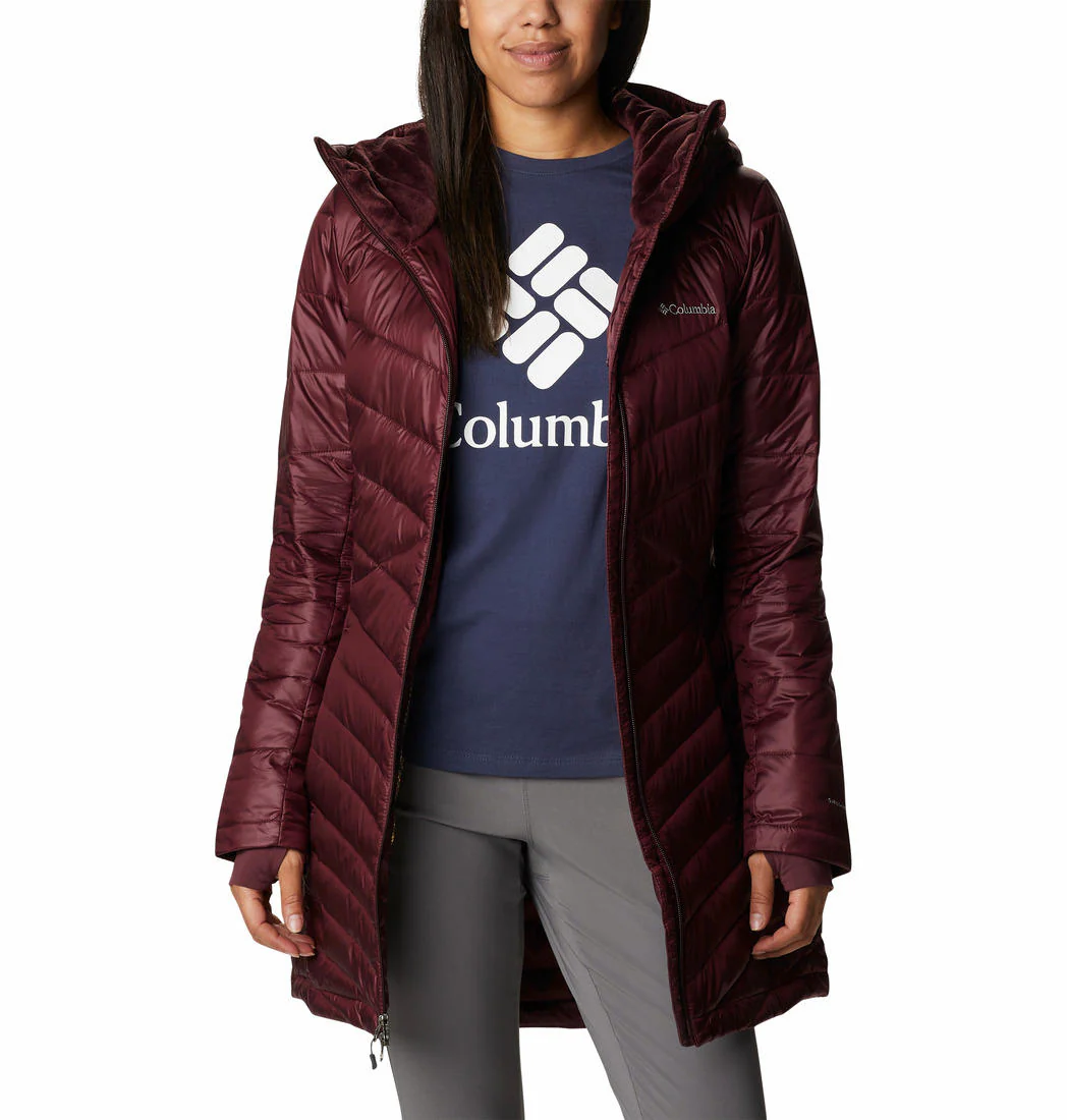 Columbia Women Maroon Joy Peak Mid Jacket - Image 4