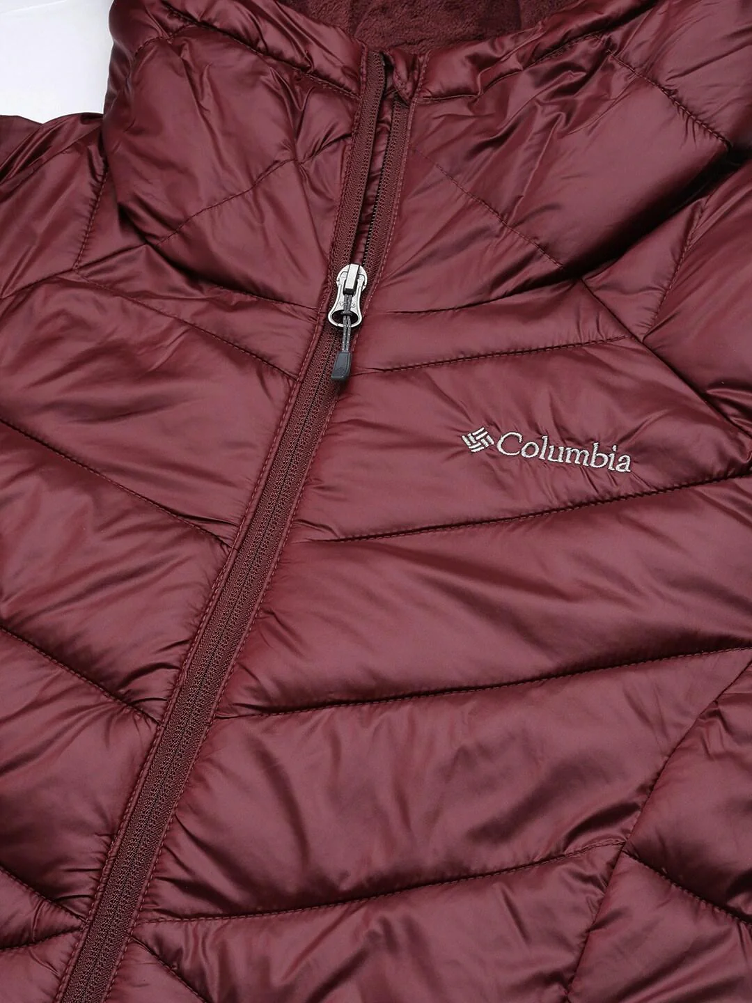 Columbia Women Maroon Joy Peak Mid Jacket - Image 5